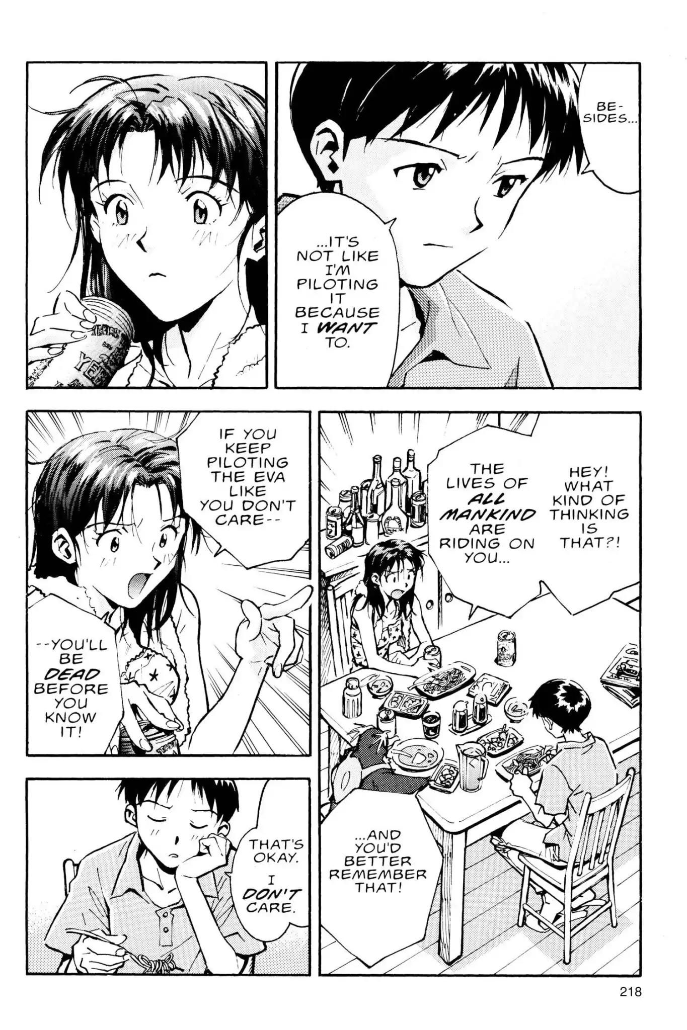 Shinseiki Evangelion Chapter 8 page 8 - Chapter 8: Vol.1 Stage 8: Shinji's Mood