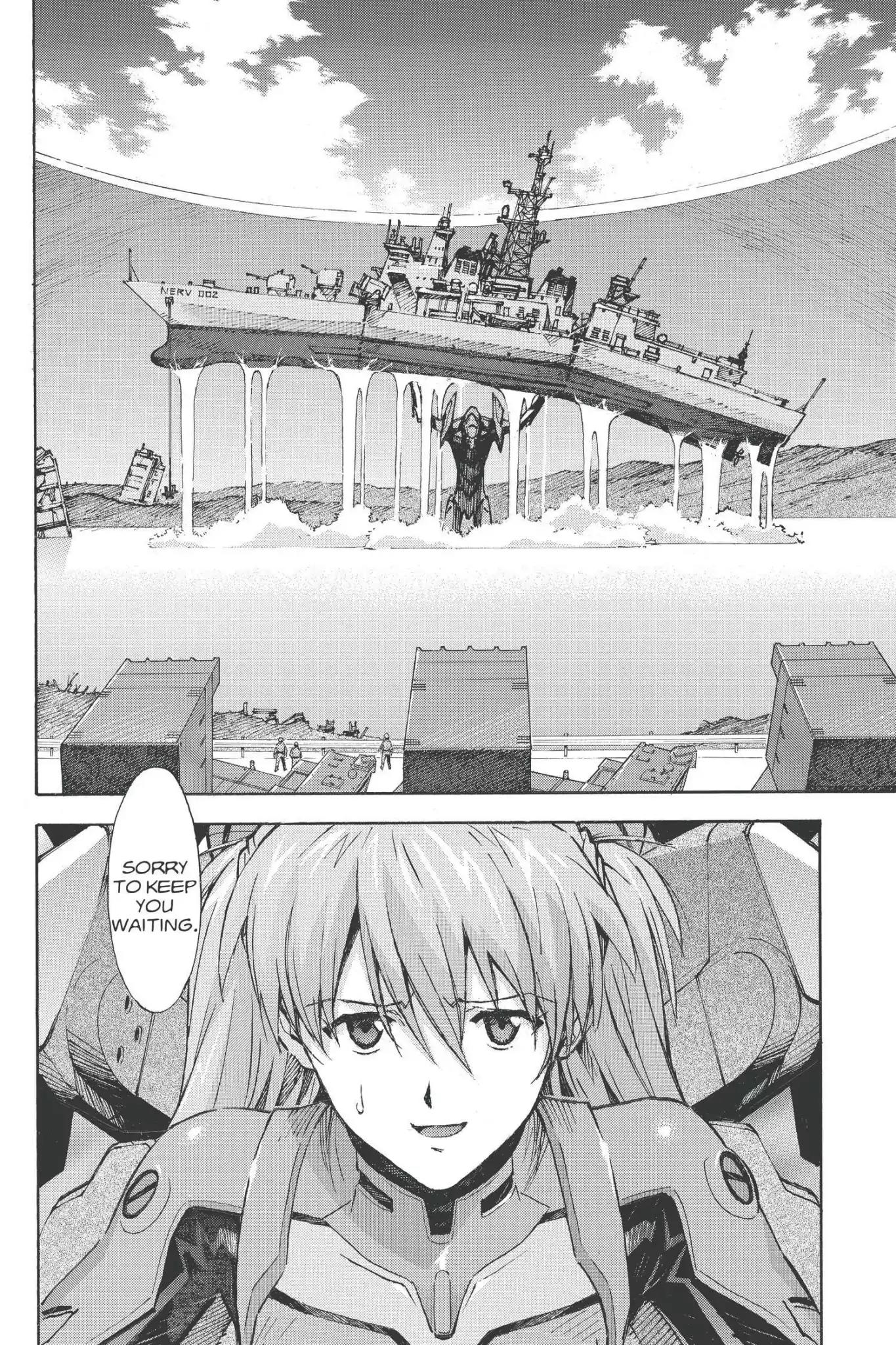 Shinseiki Evangelion Chapter 80 page 12 - Chapter 80: Vol.4 Stage 80: Encounter
