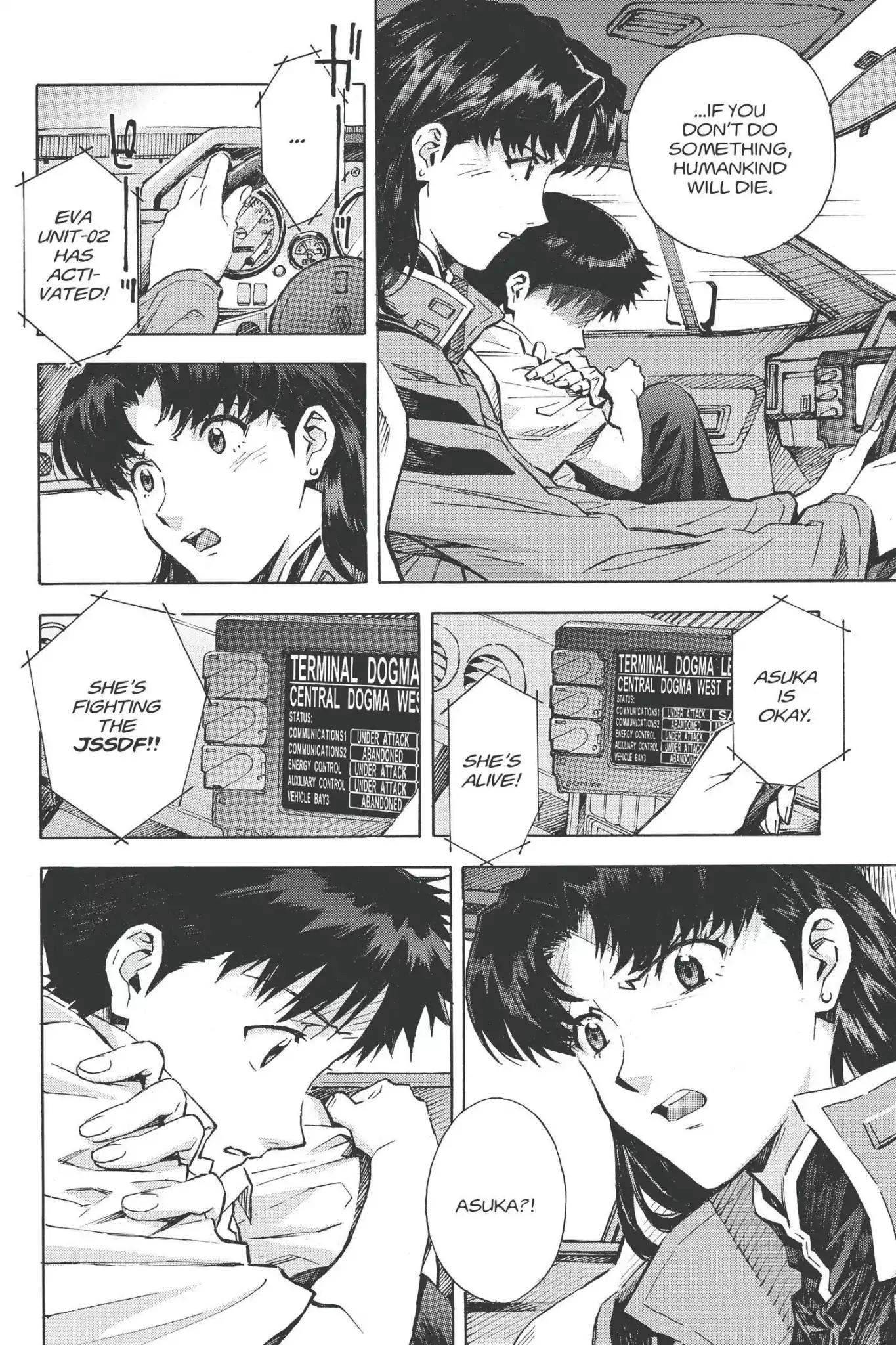 Shinseiki Evangelion Chapter 80 page 18 - Chapter 80: Vol.4 Stage 80: Encounter