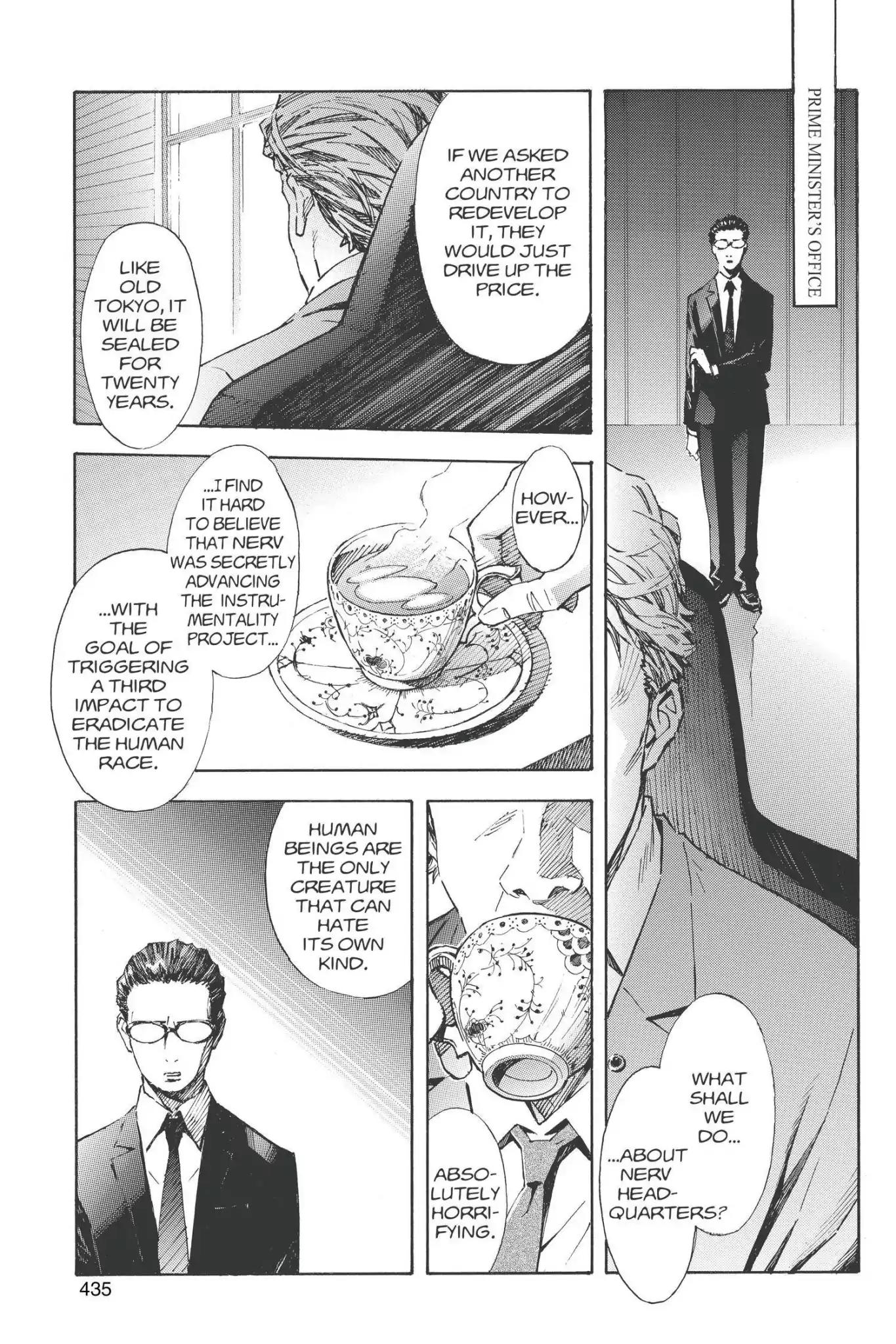 Shinseiki Evangelion Chapter 80 page 3 - Chapter 80: Vol.4 Stage 80: Encounter