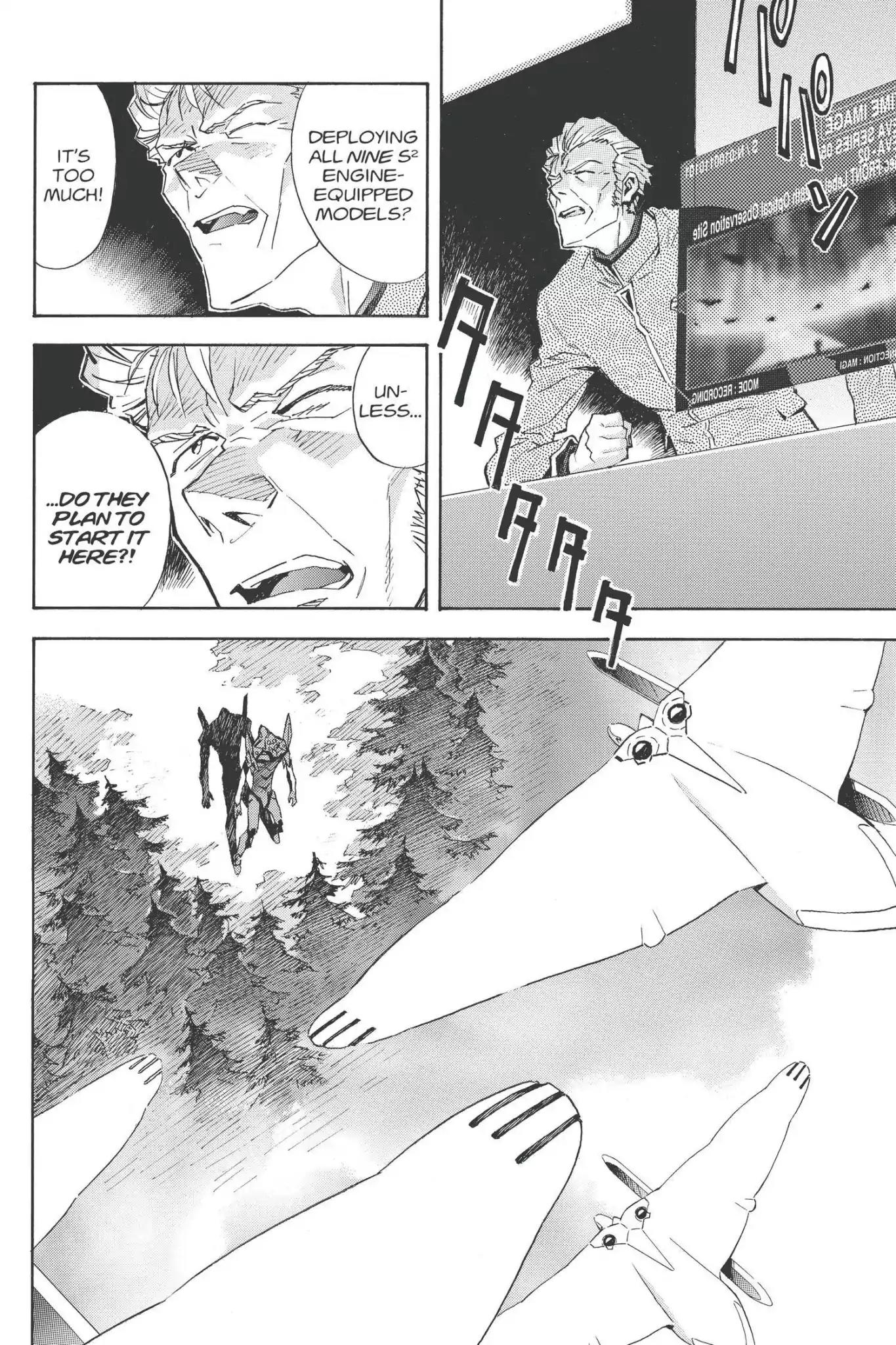 Shinseiki Evangelion Chapter 81 page 18 - Chapter 81: Vol.4 Stage 81: Enemy from the Sky