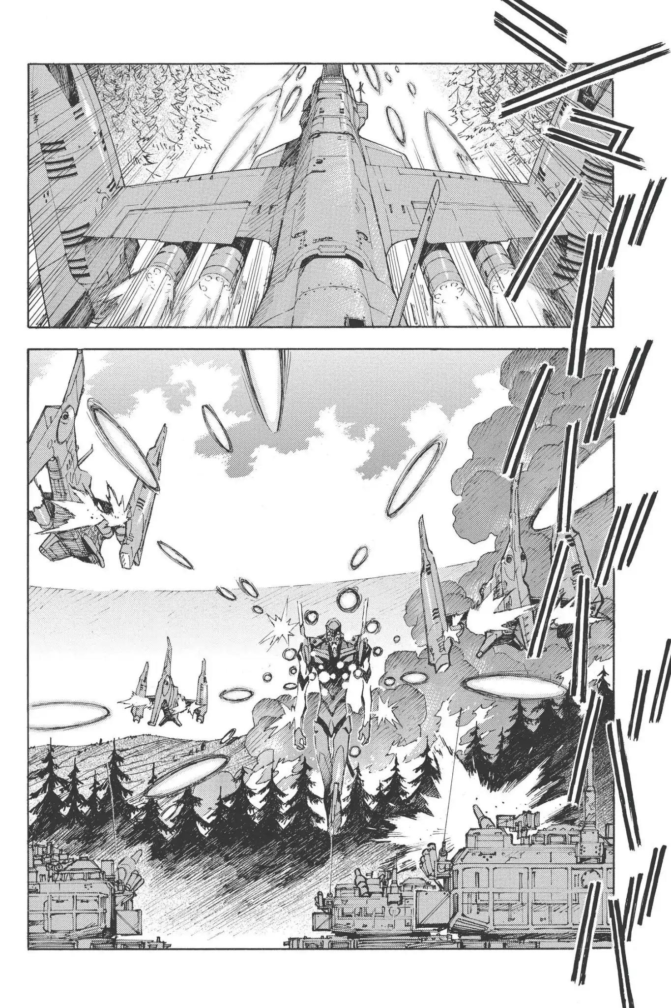 Shinseiki Evangelion Chapter 81 page 2 - Chapter 81: Vol.4 Stage 81: Enemy from the Sky