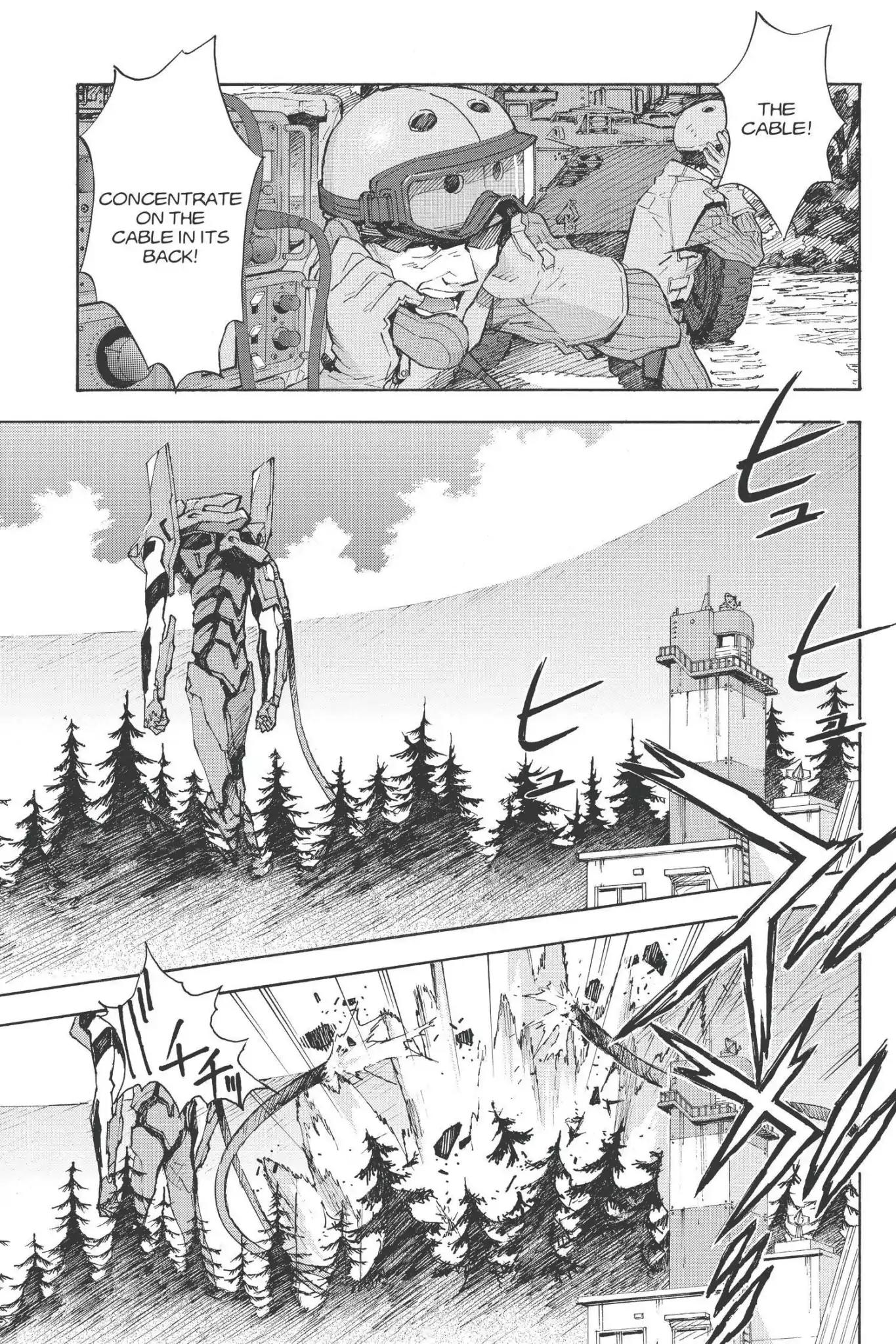 Shinseiki Evangelion Chapter 81 page 3 - Chapter 81: Vol.4 Stage 81: Enemy from the Sky
