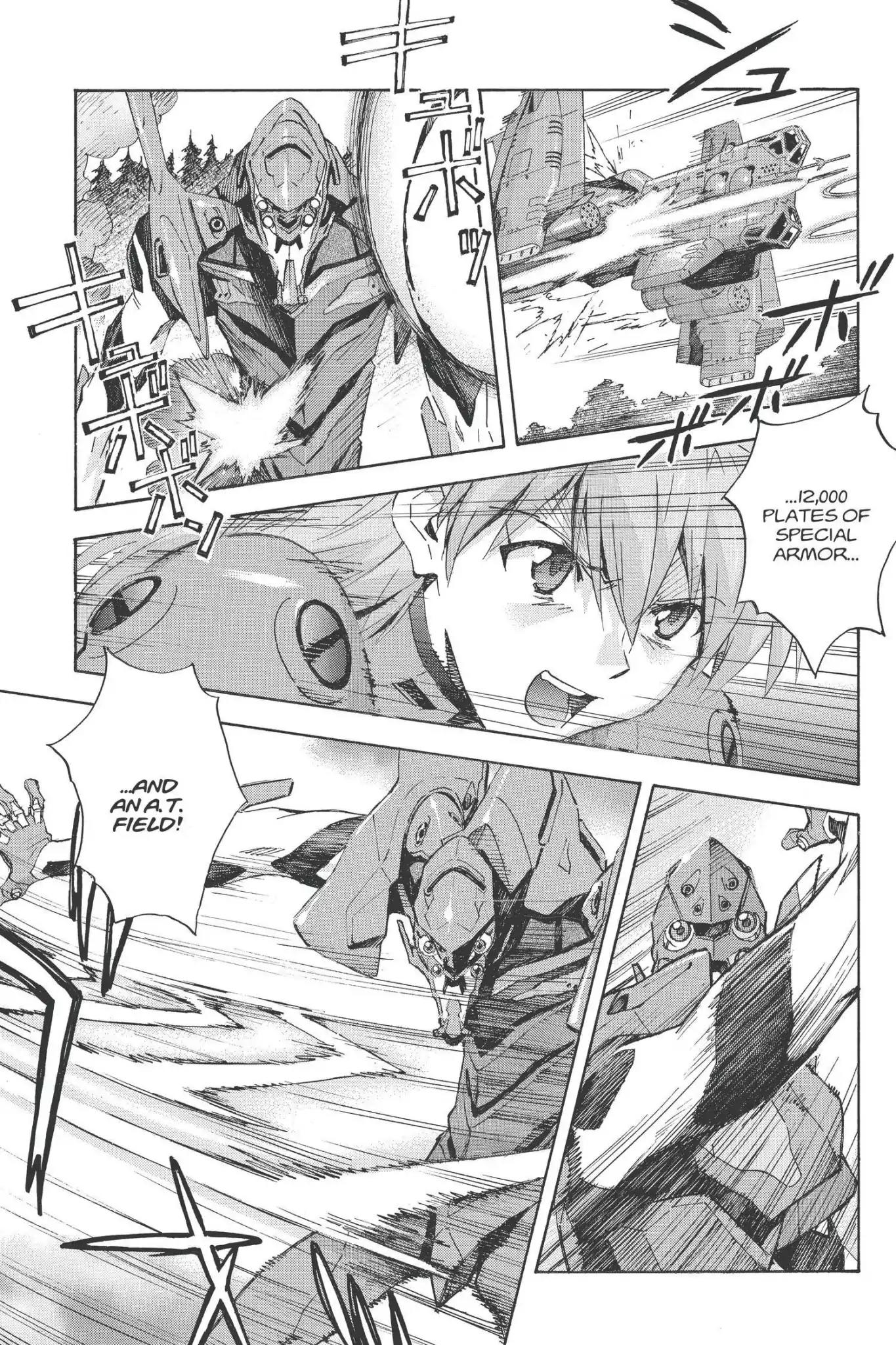 Shinseiki Evangelion Chapter 81 page 5 - Chapter 81: Vol.4 Stage 81: Enemy from the Sky