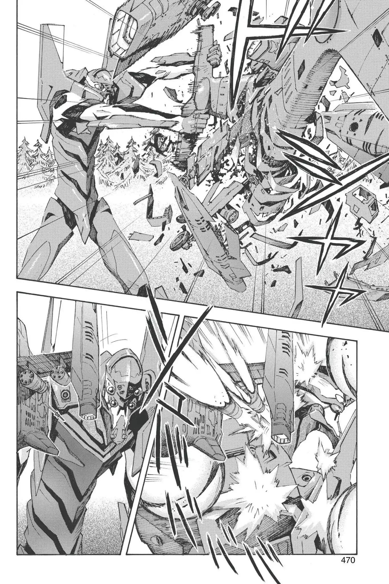 Shinseiki Evangelion Chapter 81 page 8 - Chapter 81: Vol.4 Stage 81: Enemy from the Sky