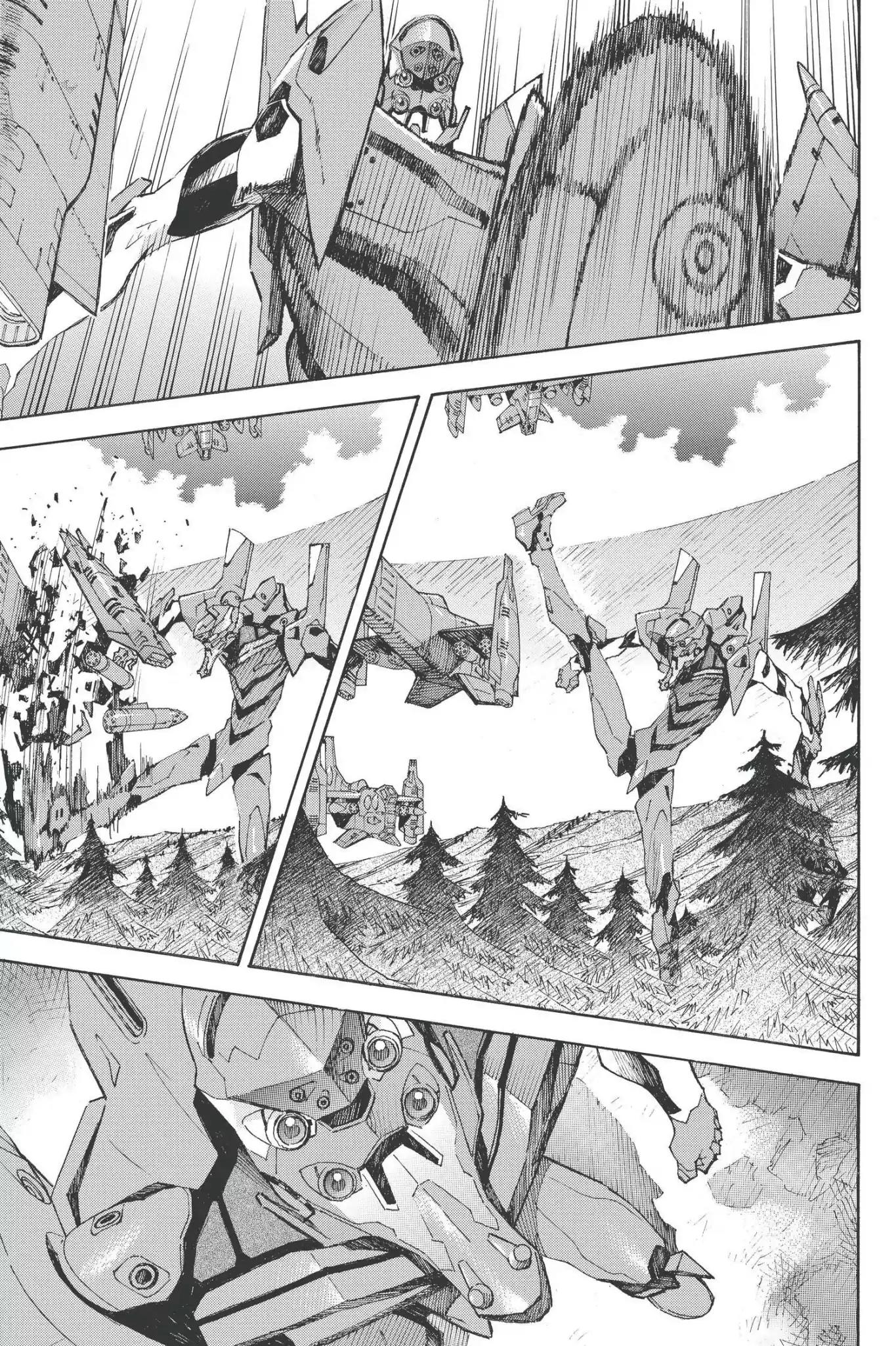 Shinseiki Evangelion Chapter 81 page 9 - Chapter 81: Vol.4 Stage 81: Enemy from the Sky