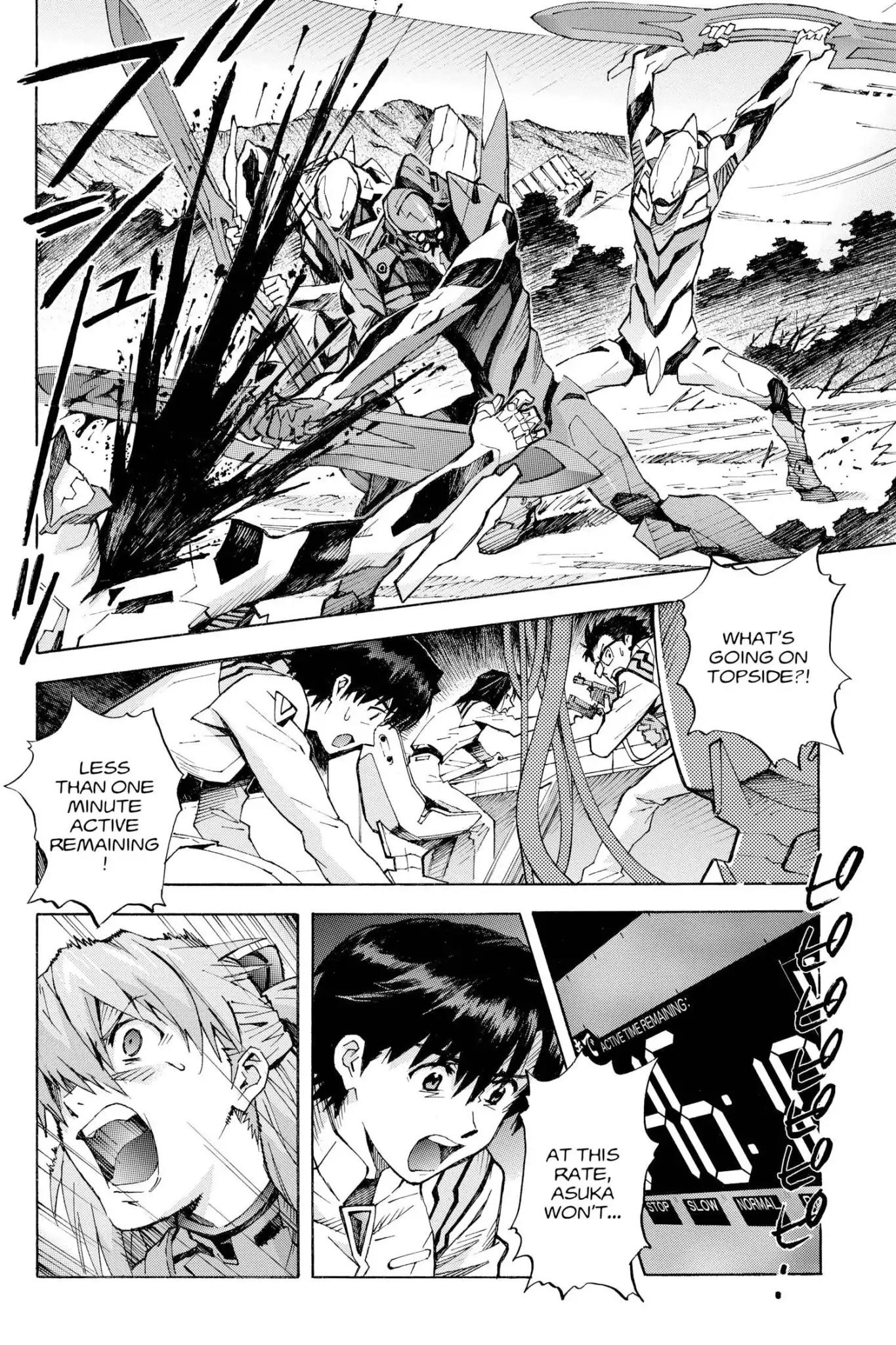 Shinseiki Evangelion Chapter 83 page 18 - Chapter 83: Vol.4 Stage 83: Call and Response