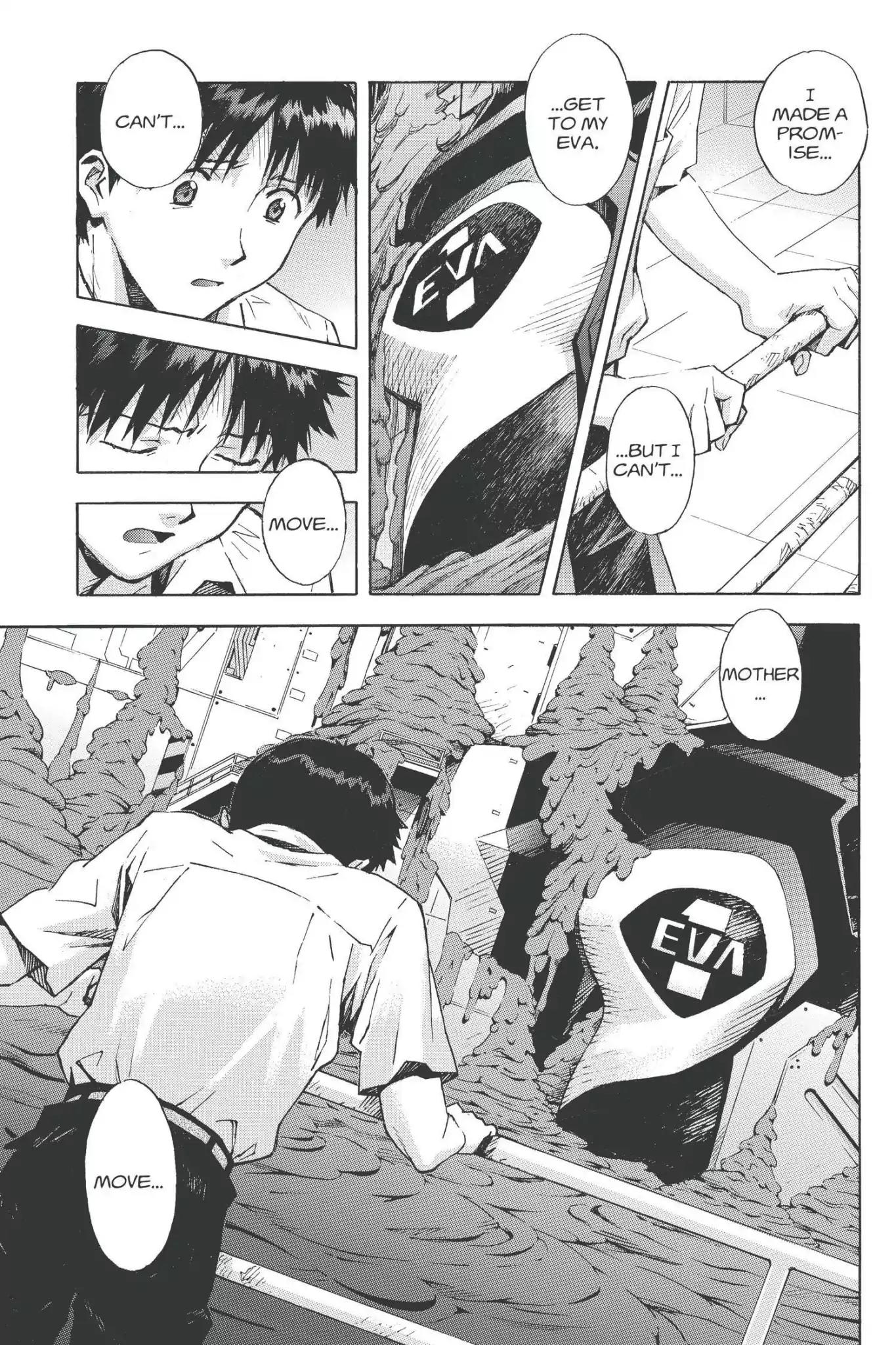 Shinseiki Evangelion Chapter 83 page 21 - Chapter 83: Vol.4 Stage 83: Call and Response