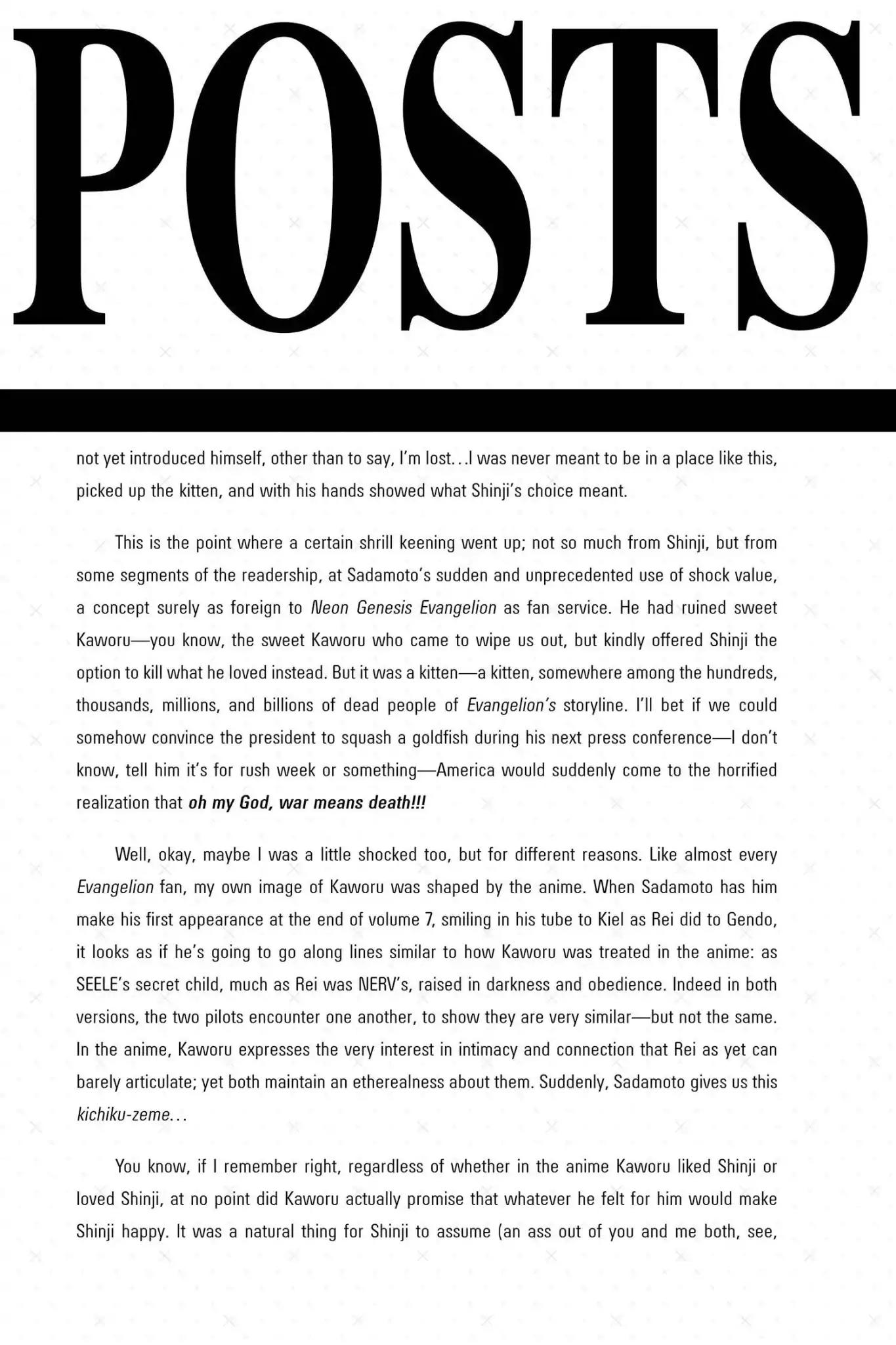 Shinseiki Evangelion Chapter 83 page 31 - Chapter 83: Vol.4 Stage 83: Call and Response