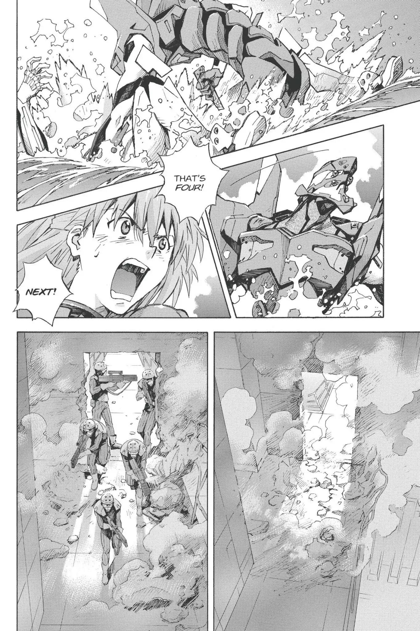 Shinseiki Evangelion Chapter 83 page 4 - Chapter 83: Vol.4 Stage 83: Call and Response