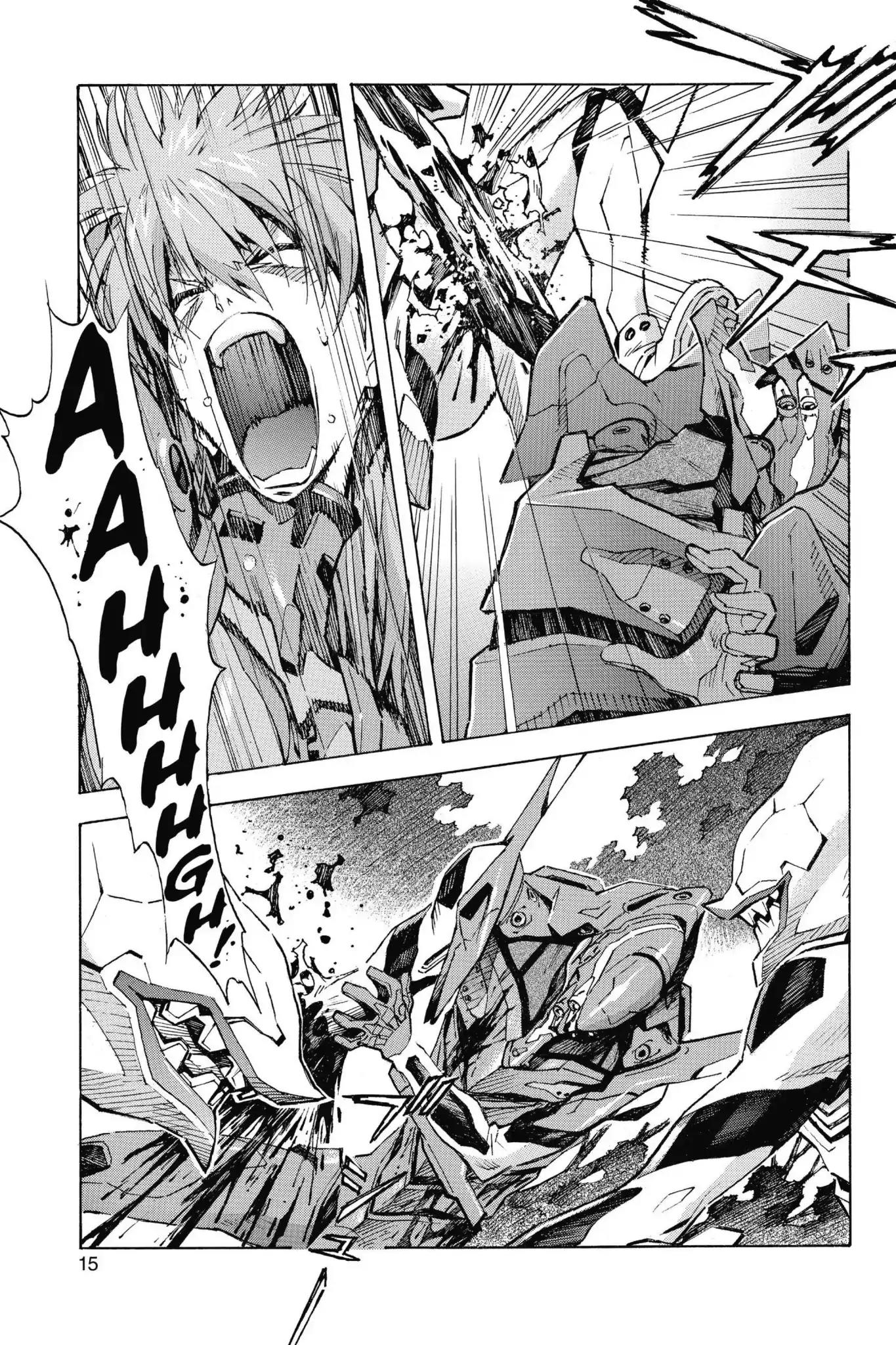 Shinseiki Evangelion Chapter 84 page 16 - Chapter 84: Vol.5 Stage 84: Calling