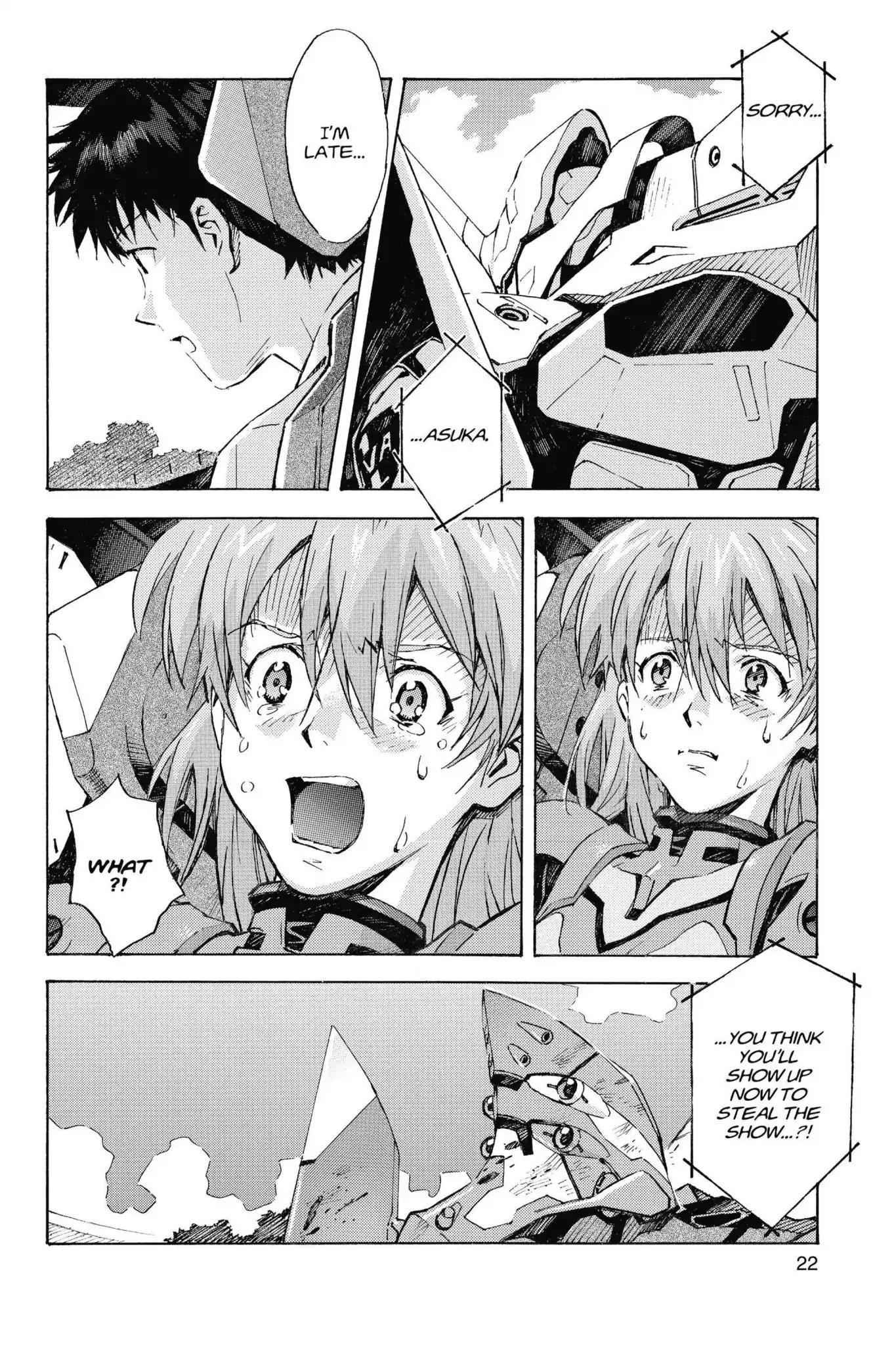 Shinseiki Evangelion Chapter 84 page 23 - Chapter 84: Vol.5 Stage 84: Calling