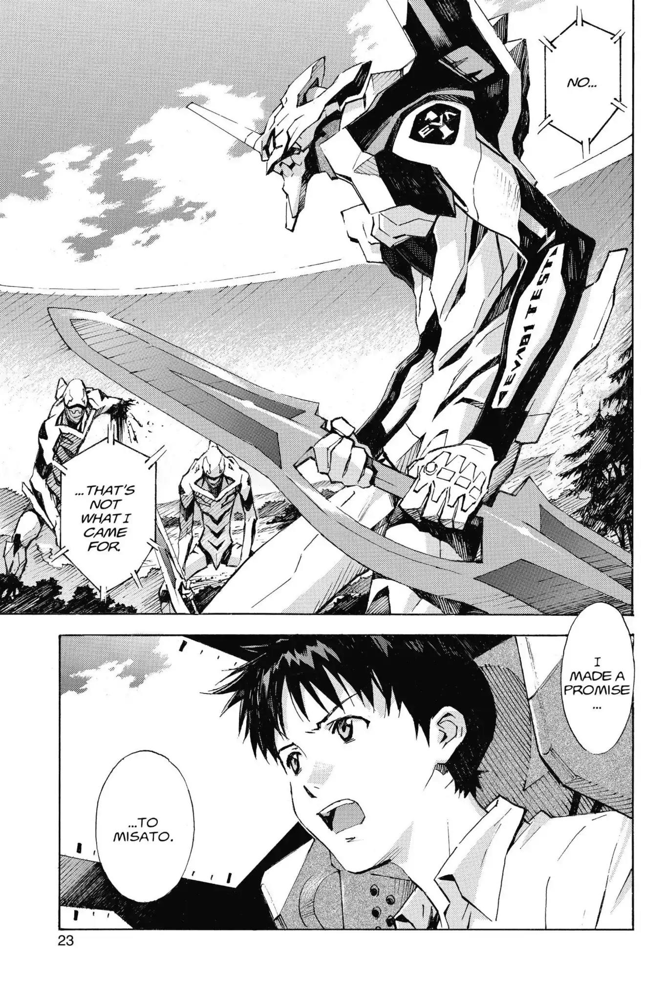Shinseiki Evangelion Chapter 84 page 24 - Chapter 84: Vol.5 Stage 84: Calling