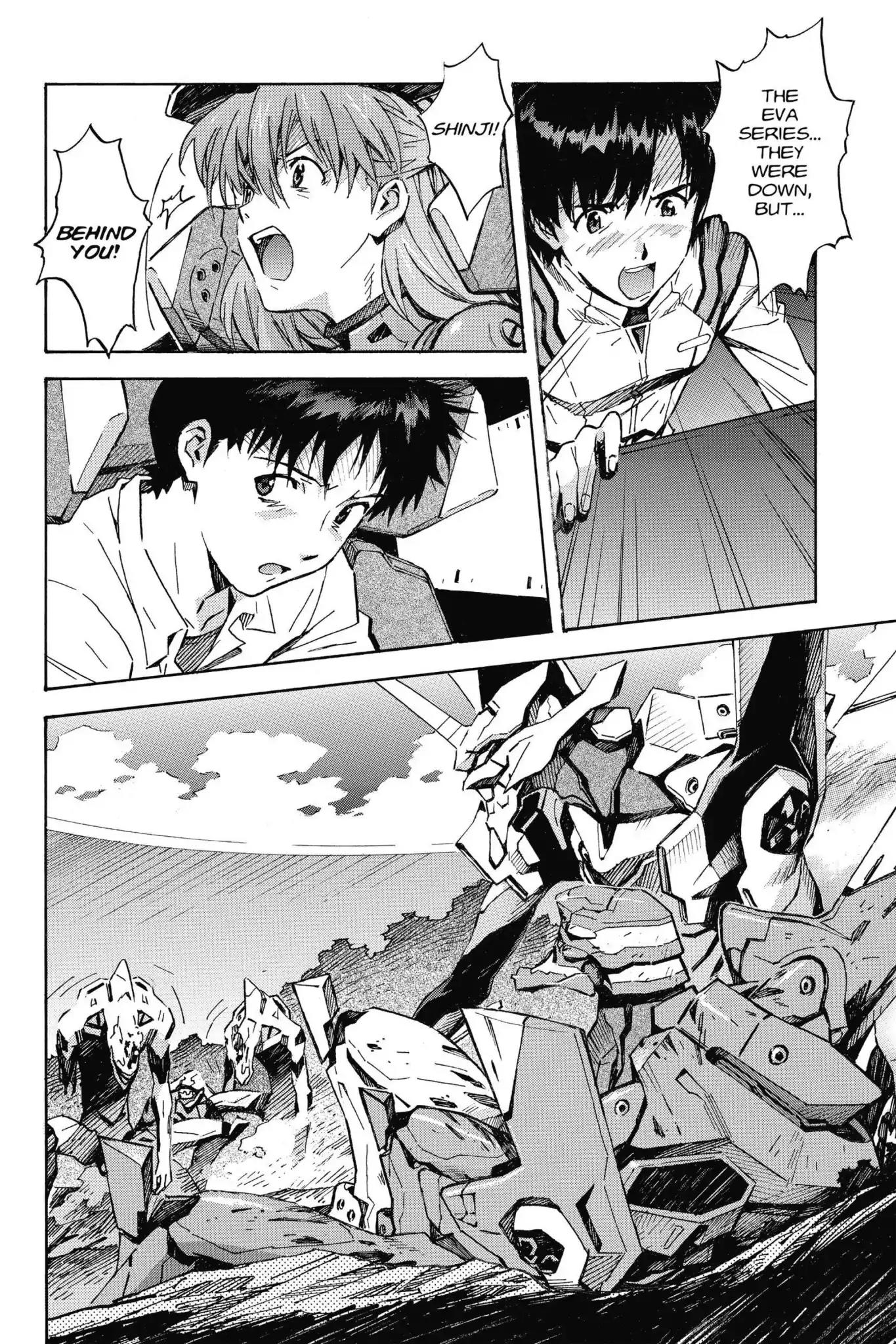 Shinseiki Evangelion Chapter 85 page 6 - Chapter 85: Vol.5 Stage 85: Betrayal