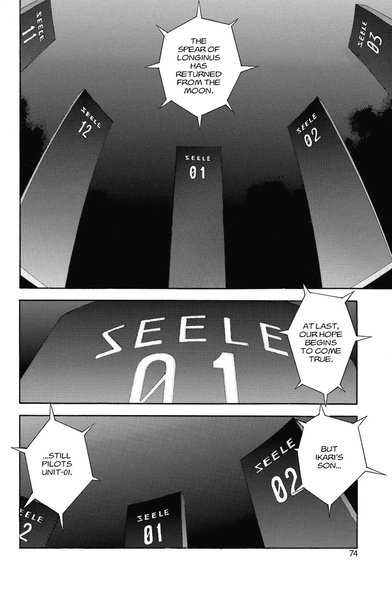 Shinseiki Evangelion Chapter 86 page 18 - Chapter 86: Vol.5 Stage 86: The Ceremony Begins