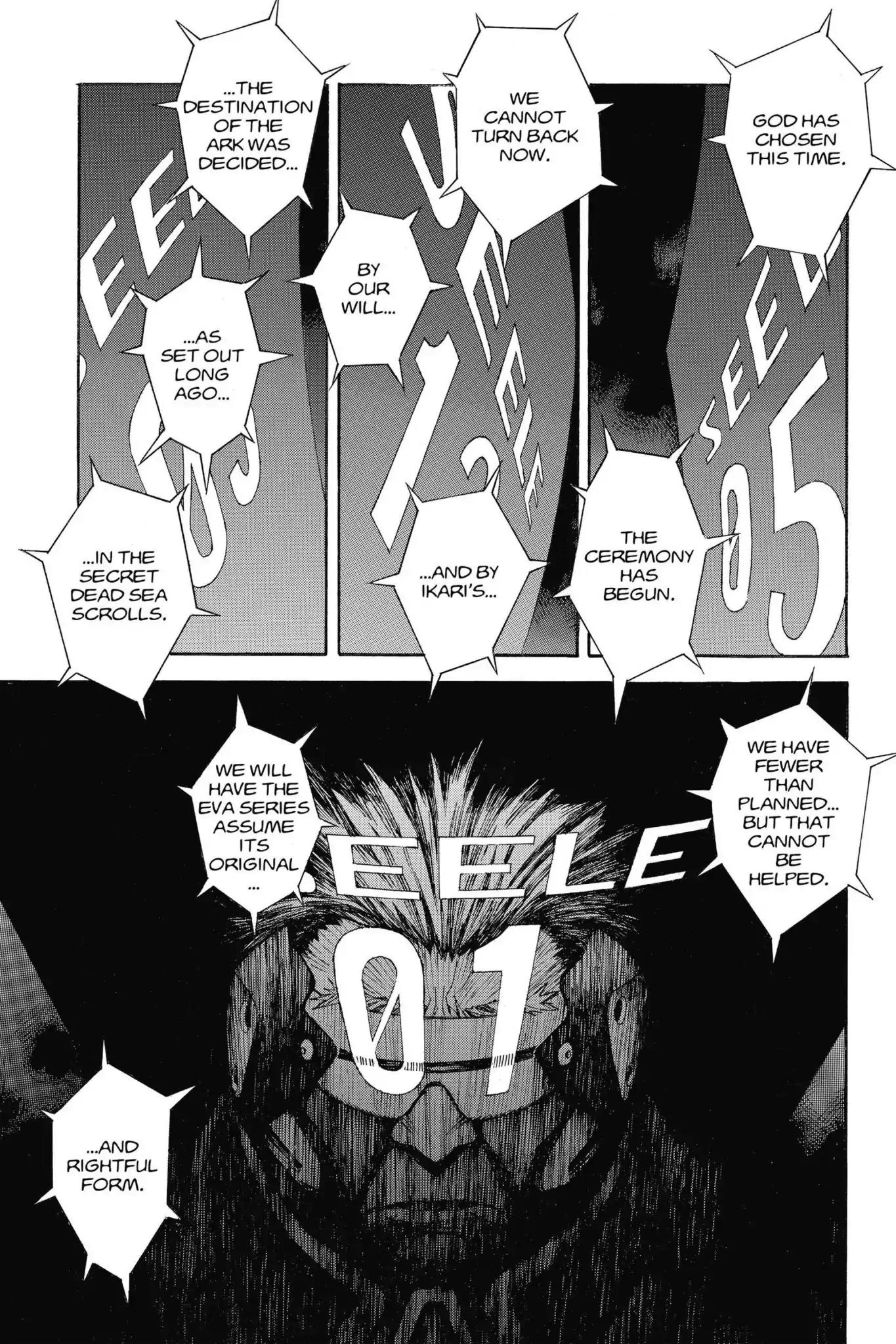 Shinseiki Evangelion Chapter 86 page 19 - Chapter 86: Vol.5 Stage 86: The Ceremony Begins