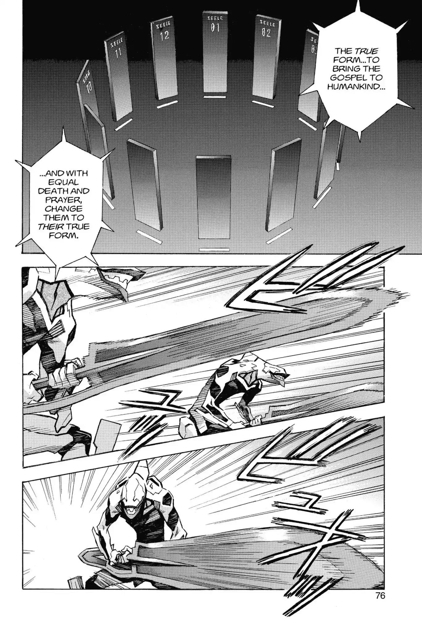Shinseiki Evangelion Chapter 86 page 20 - Chapter 86: Vol.5 Stage 86: The Ceremony Begins