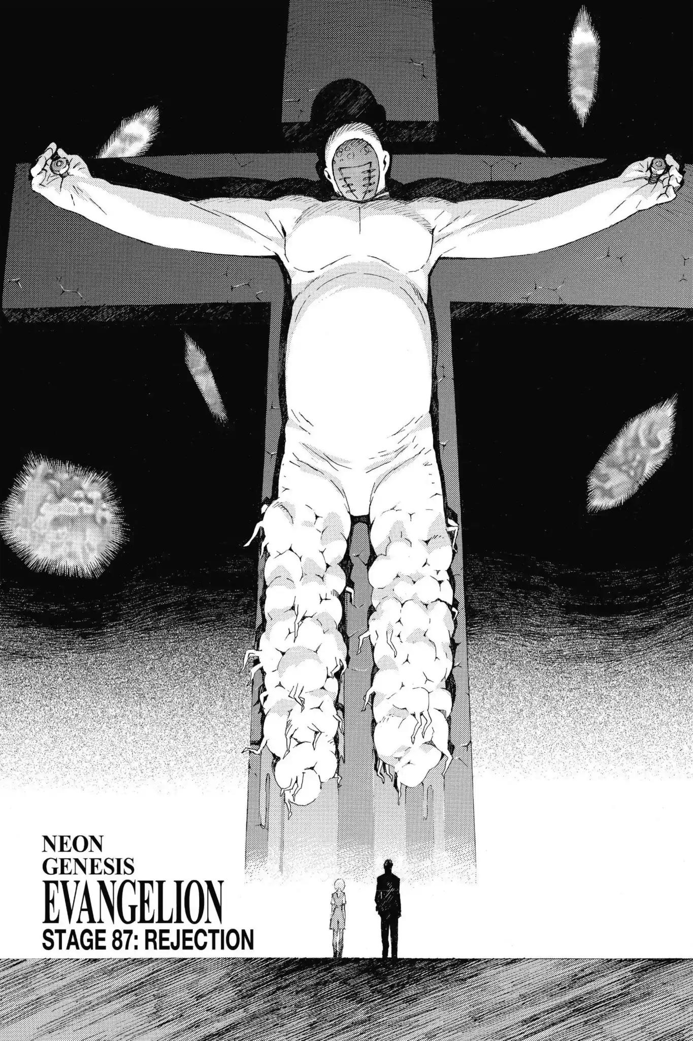 Shinseiki Evangelion Chapter 87 page 1 - Chapter 87: Vol.5 Stage 87: Rejection