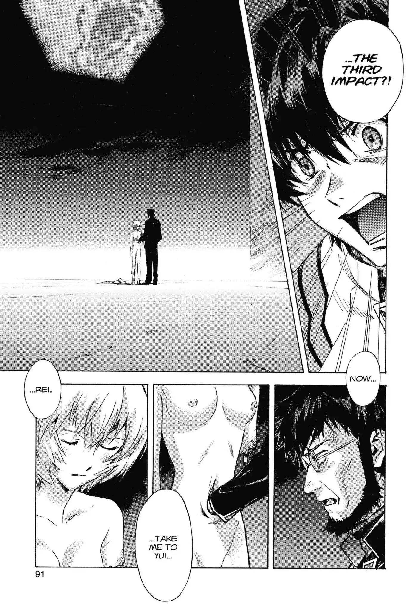 Shinseiki Evangelion Chapter 87 page 11 - Chapter 87: Vol.5 Stage 87: Rejection