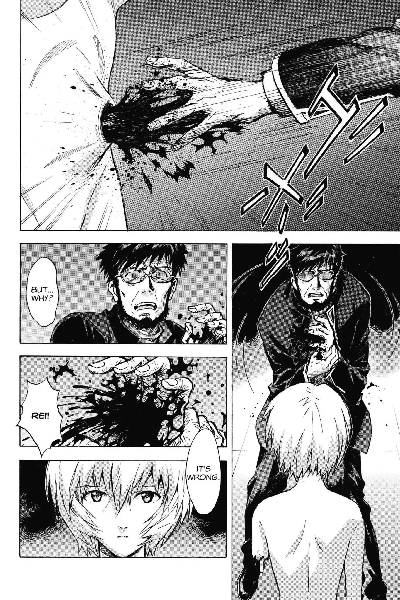Shinseiki Evangelion Chapter 87 page 14 - Chapter 87: Vol.5 Stage 87: Rejection