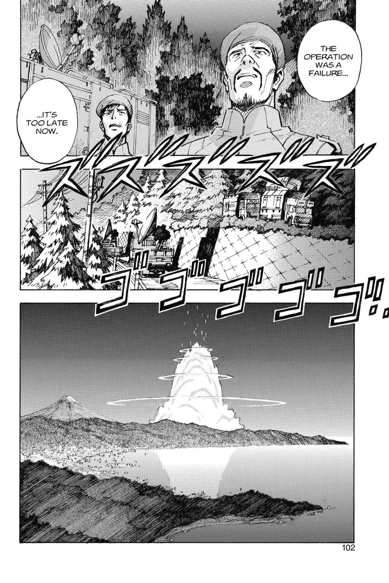 Shinseiki Evangelion Chapter 88 page 4 - Chapter 88: Vol.5 Stage 88: Black Moon
