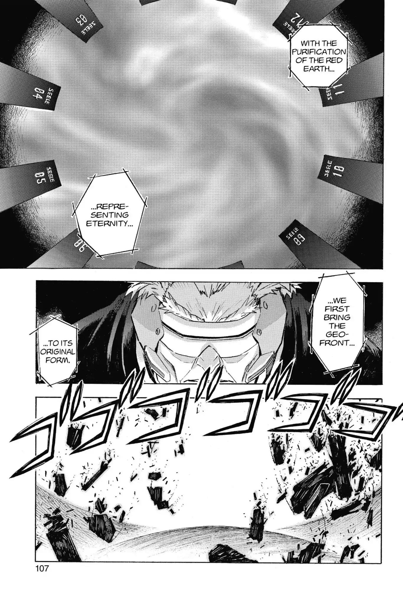 Shinseiki Evangelion Chapter 88 page 9 - Chapter 88: Vol.5 Stage 88: Black Moon
