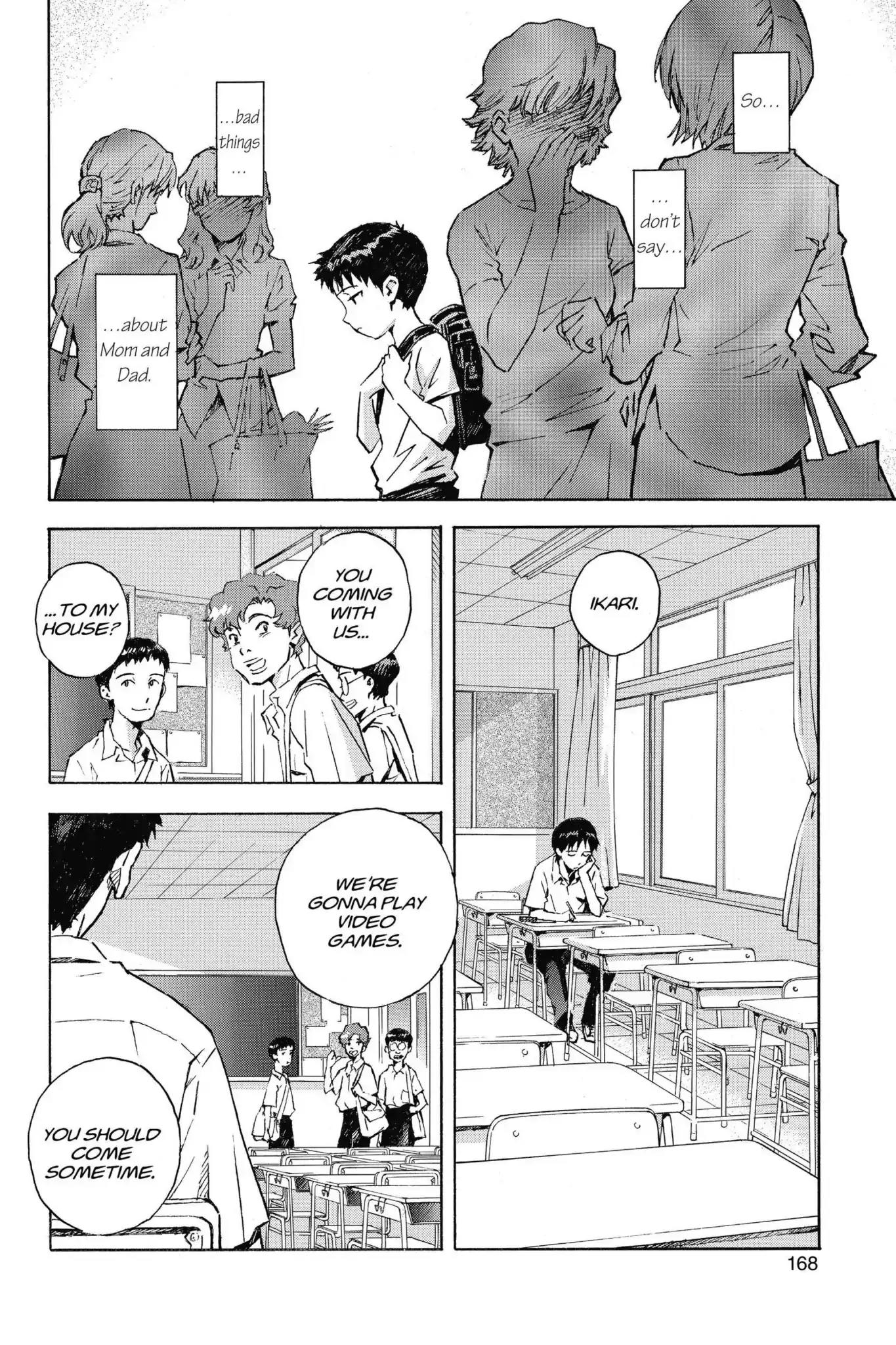 Shinseiki Evangelion Chapter 90 page 12 - Chapter 90: Vol.5 Stage 90: Memories of Summer