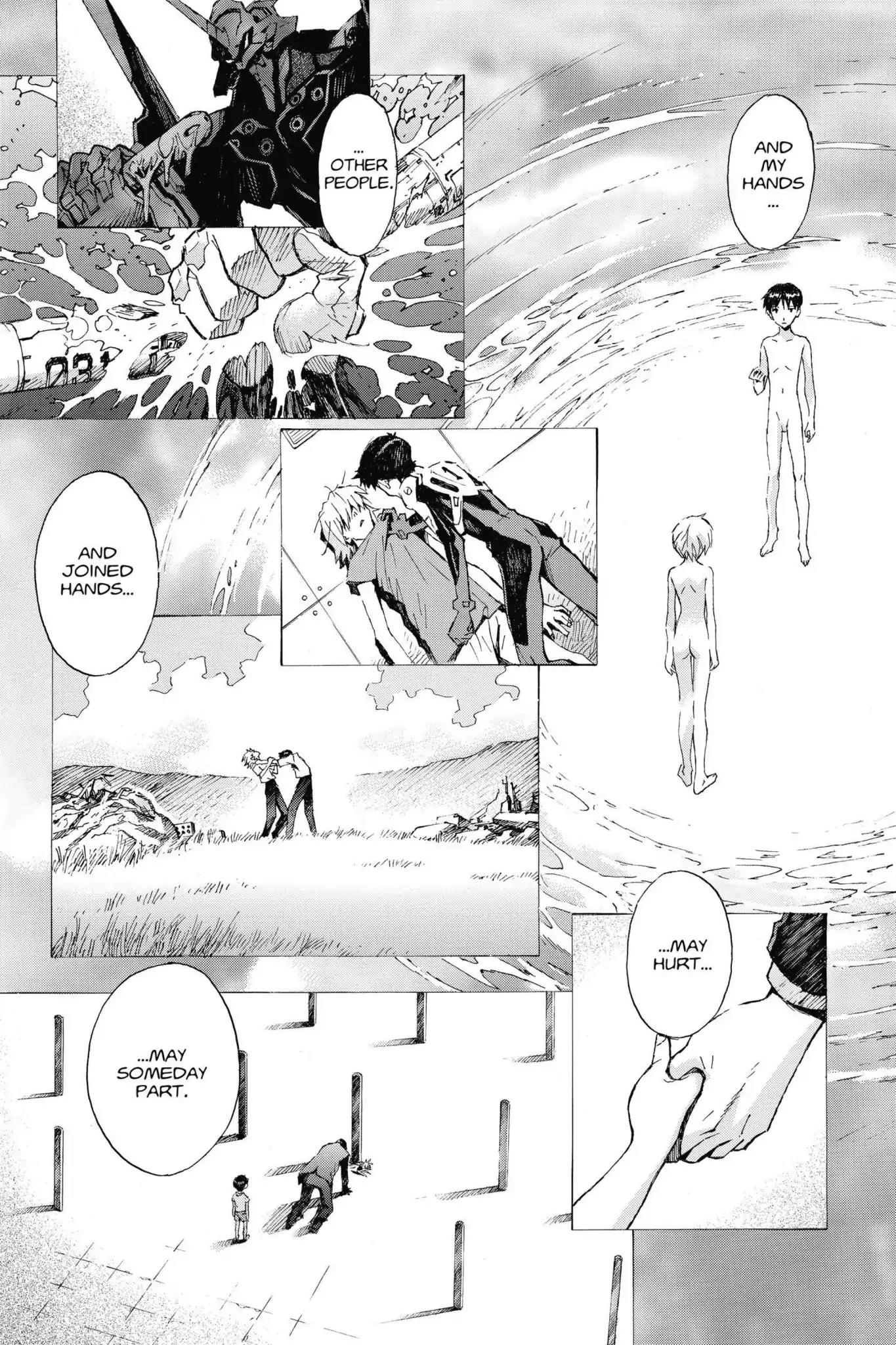 Shinseiki Evangelion Chapter 94 page 5 - Chapter 94: Vol.5 Stage 94: Palms