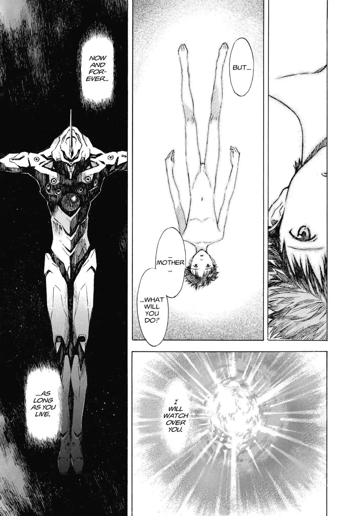 Shinseiki Evangelion Chapter 95 page 11 - Chapter 95: Vol.5 Stage 95: Thank You ∞ Goodbye