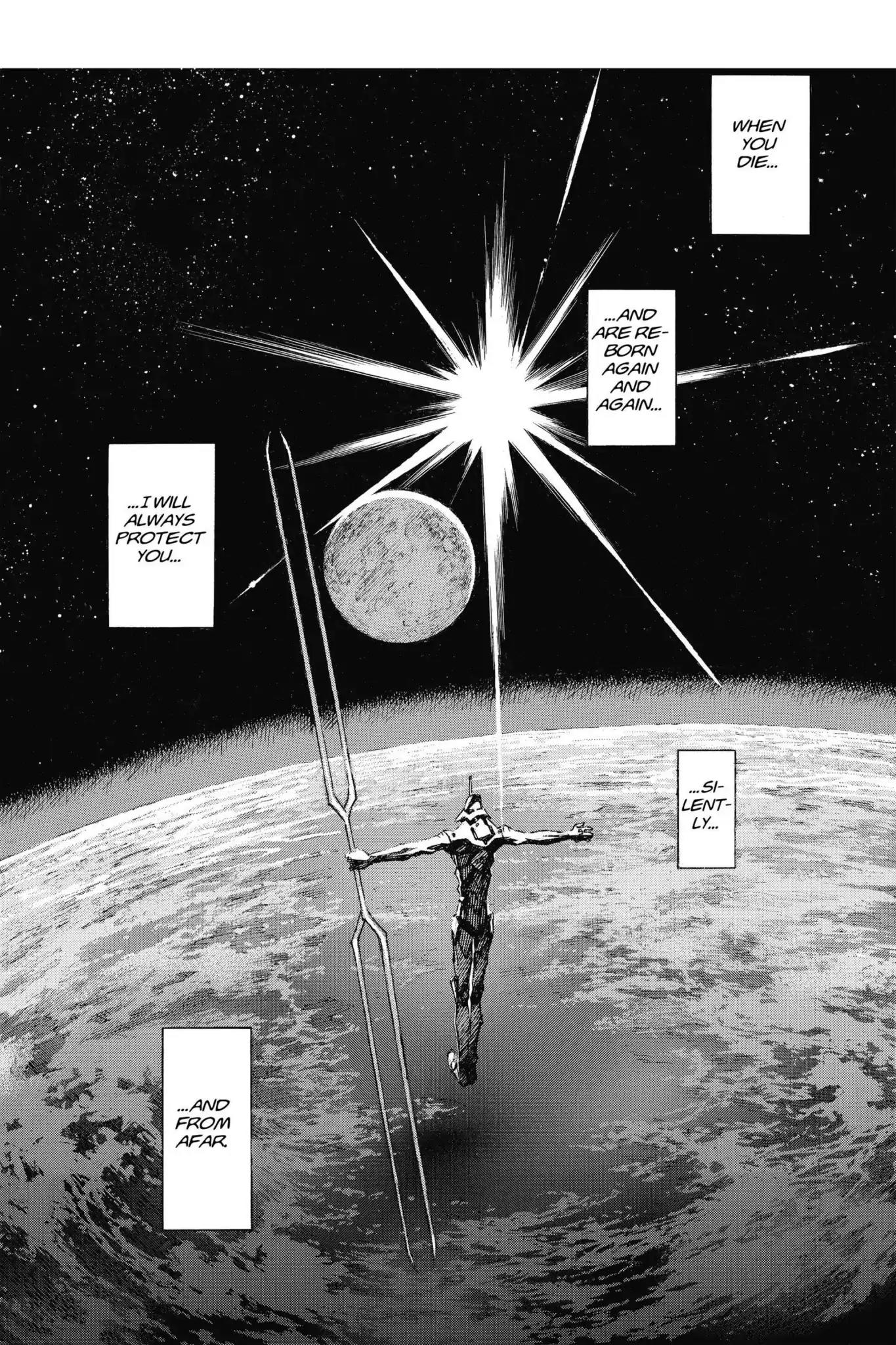 Shinseiki Evangelion Chapter 95 page 12 - Chapter 95: Vol.5 Stage 95: Thank You ∞ Goodbye