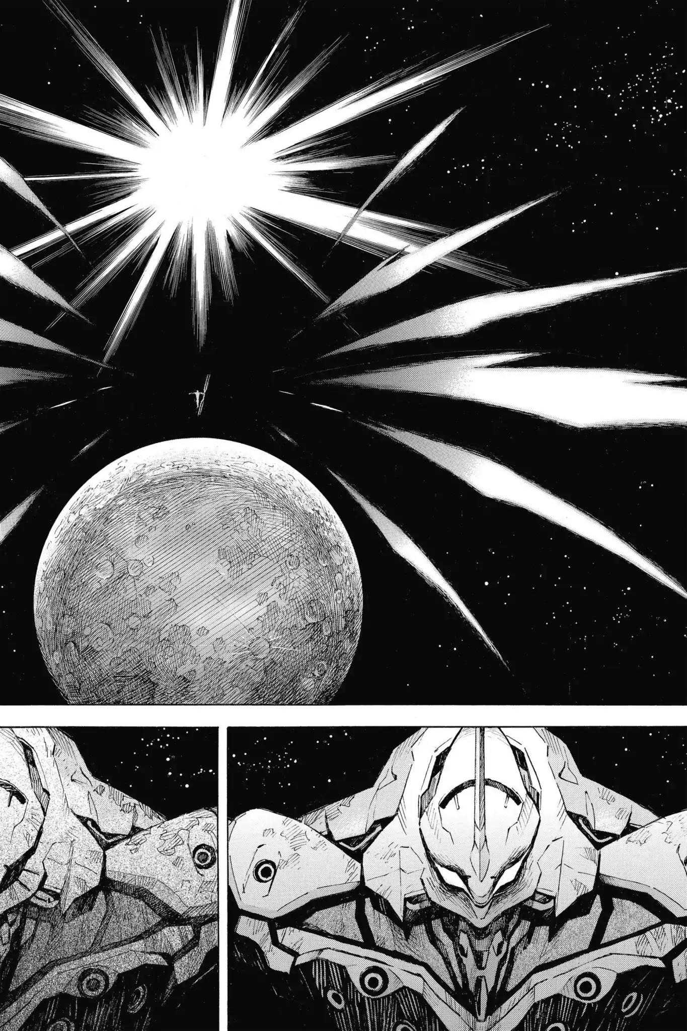 Shinseiki Evangelion Chapter 95 page 4 - Chapter 95: Vol.5 Stage 95: Thank You ∞ Goodbye