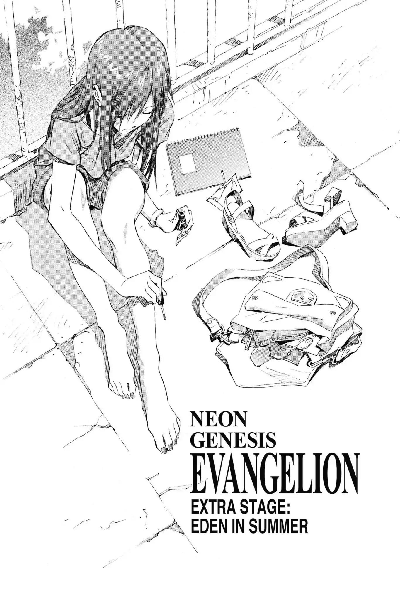 Shinseiki Evangelion Chapter 96.5 page 1 - Vol.5 Extra Stage: Eden in Summer