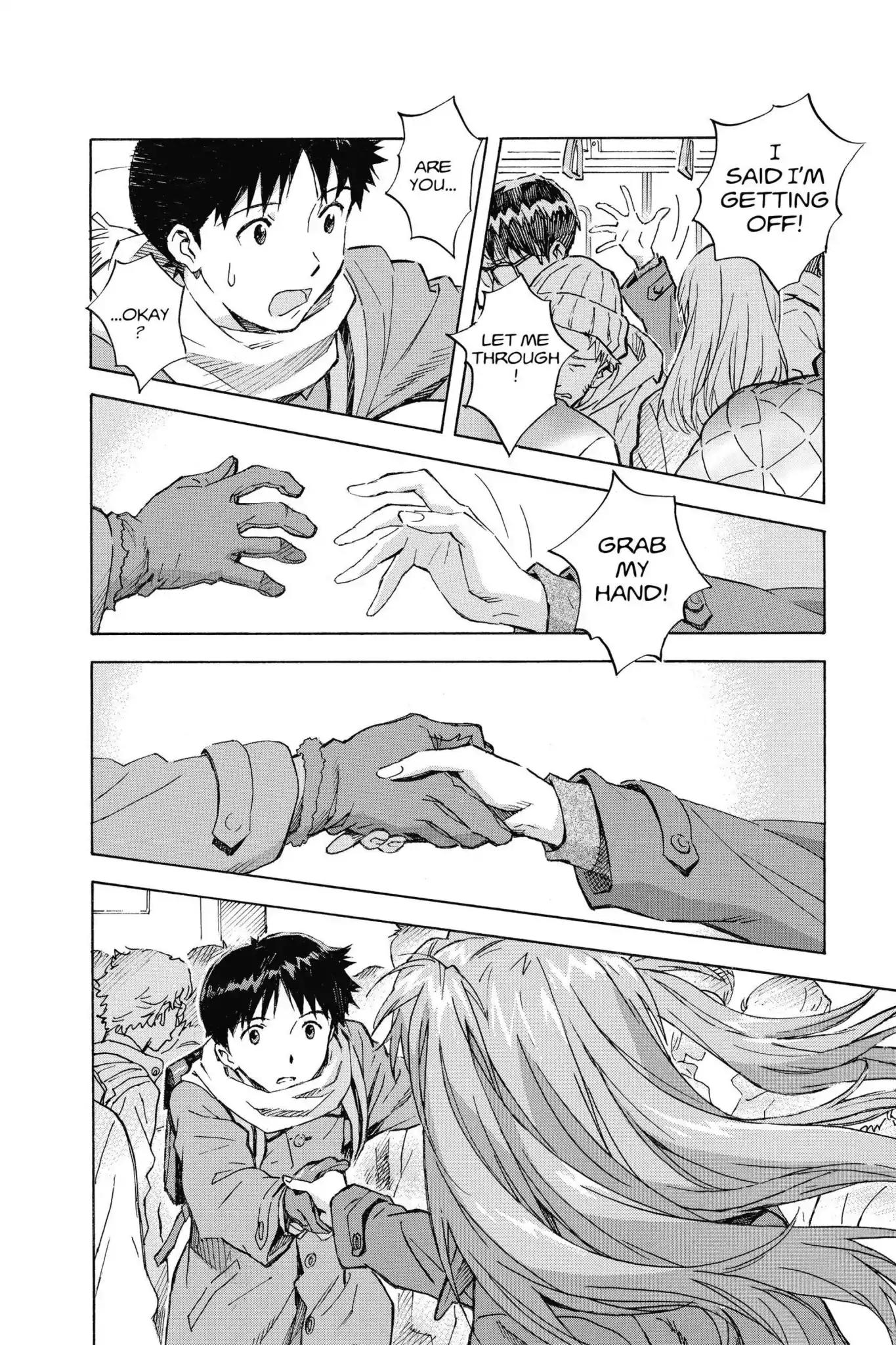 Shinseiki Evangelion Chapter 96 page 18 - Vol.5 Last Stage: The Journey Begins