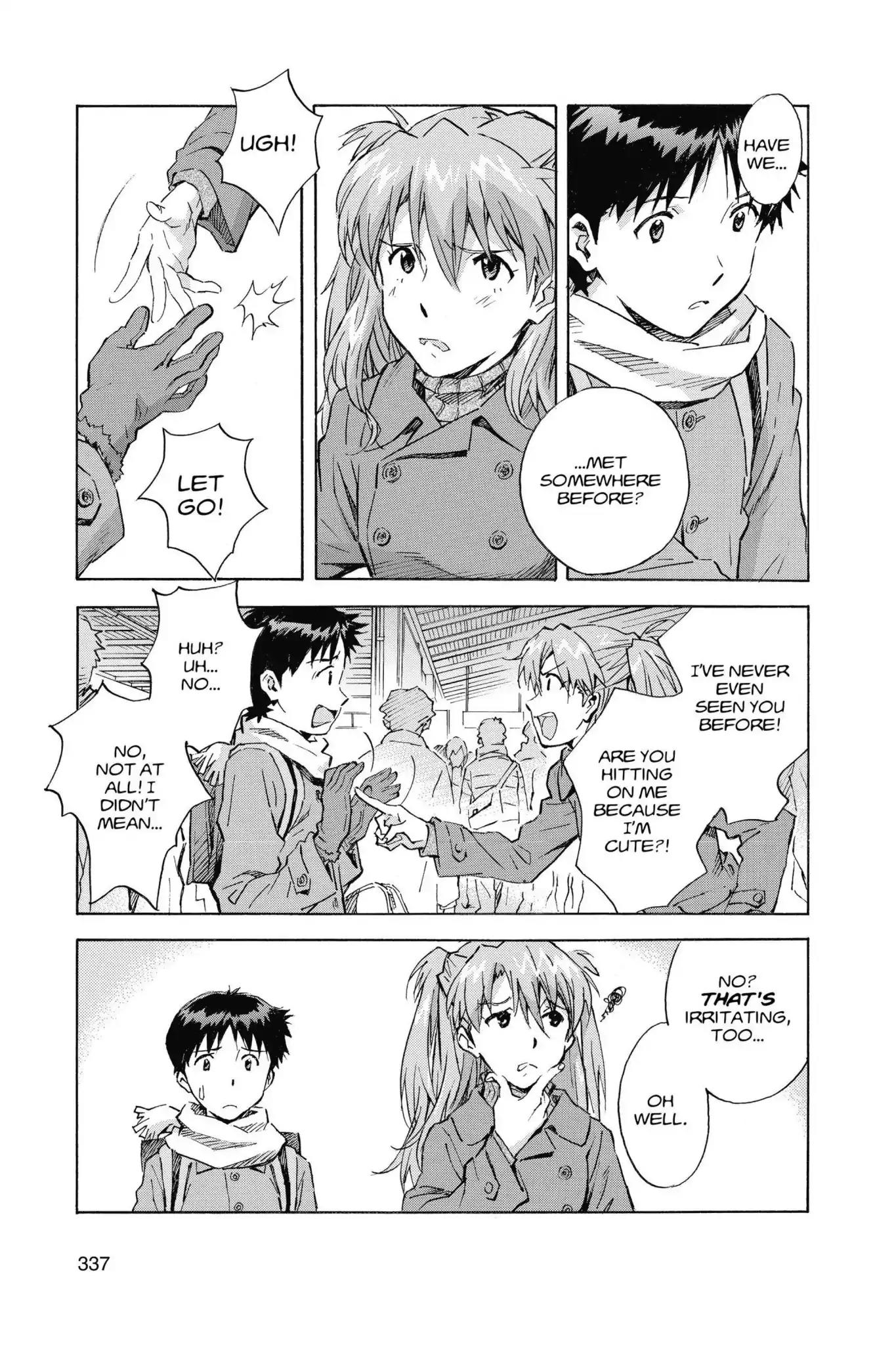 Shinseiki Evangelion Chapter 96 page 21 - Vol.5 Last Stage: The Journey Begins