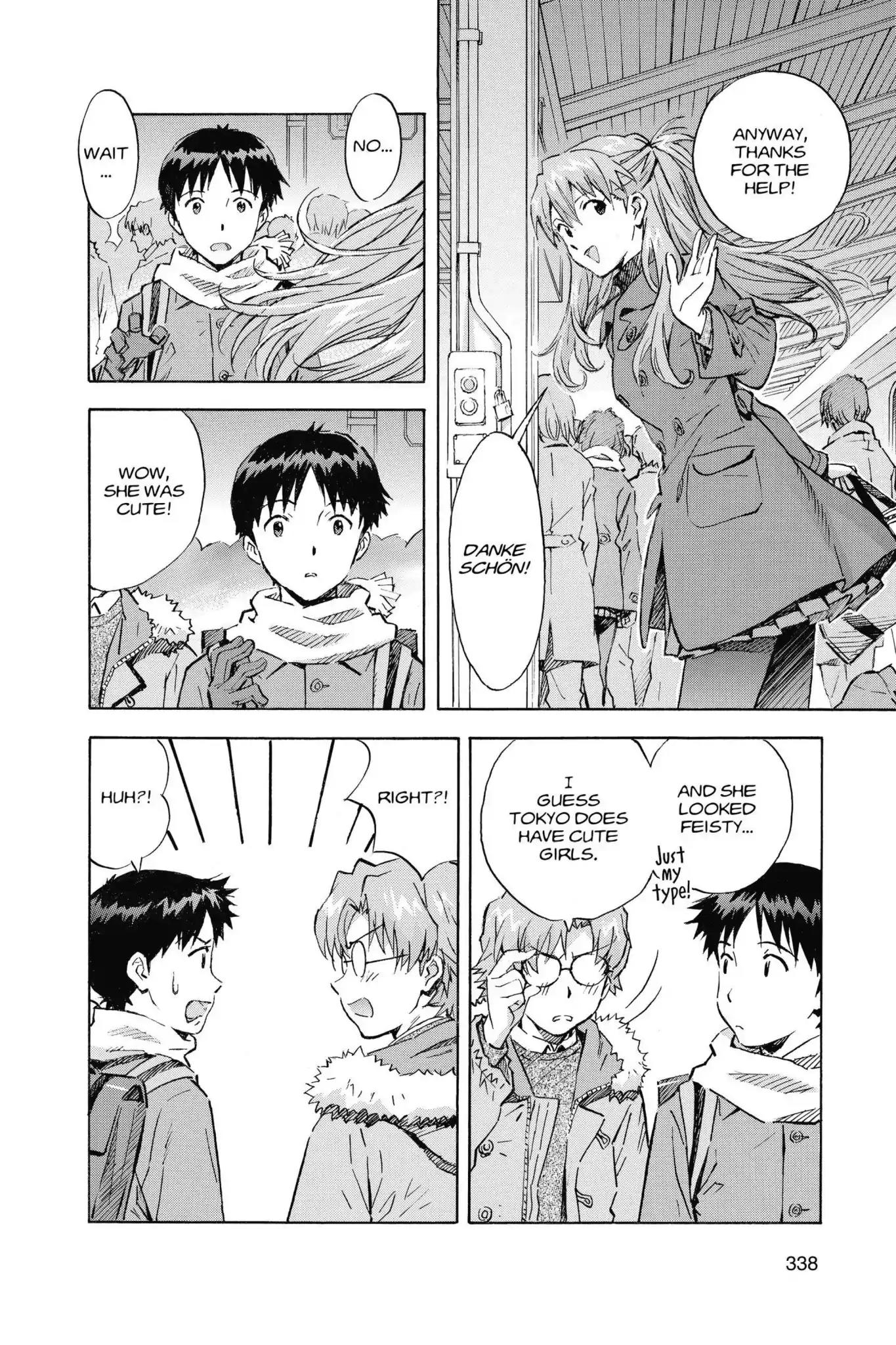 Shinseiki Evangelion Chapter 96 page 22 - Vol.5 Last Stage: The Journey Begins