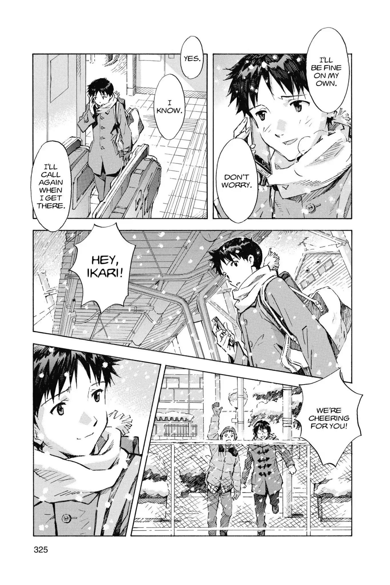 Shinseiki Evangelion Chapter 96 page 9 - Vol.5 Last Stage: The Journey Begins