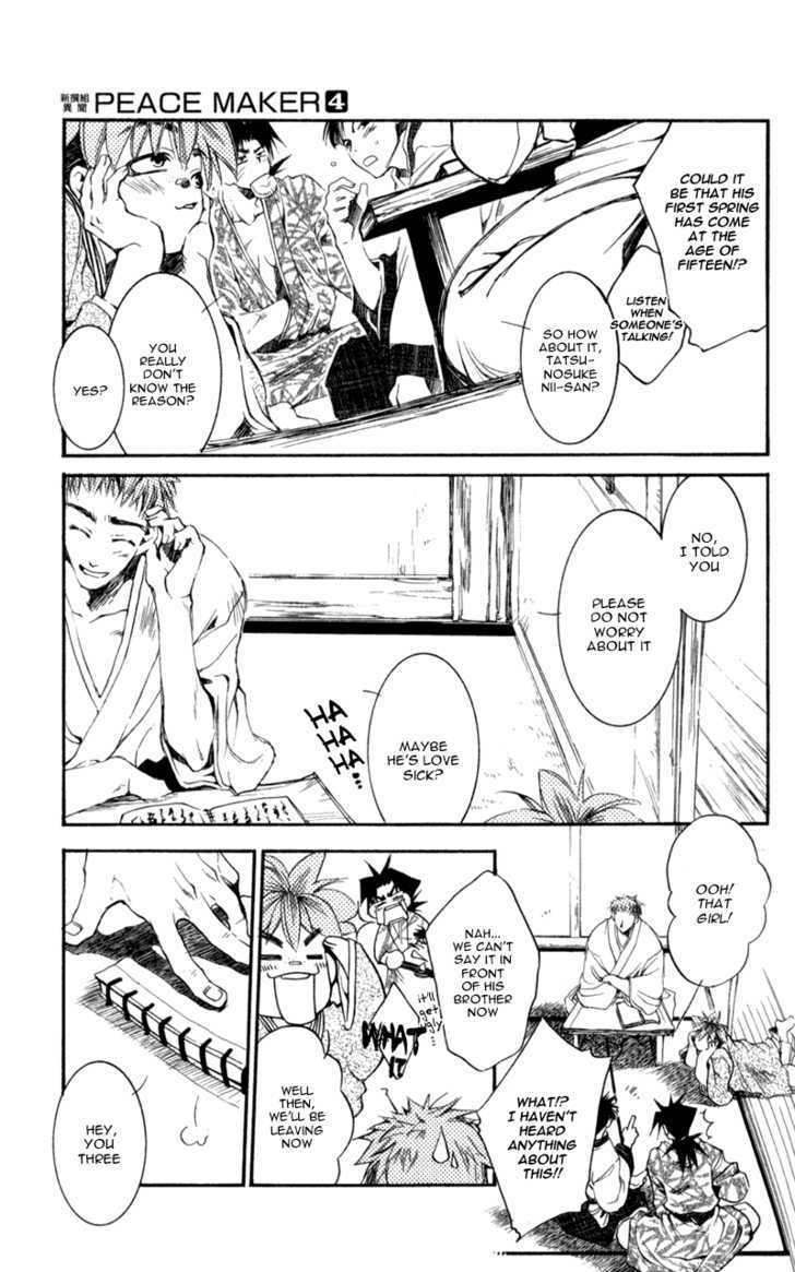 Shinsengumi Imon Peace Maker Chapter 16 page 10 - Chapter 16 : Don't Let Me Down