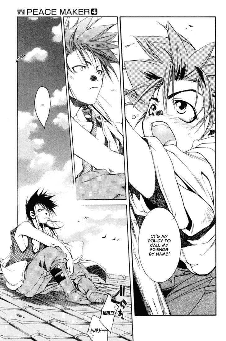 Shinsengumi Imon Peace Maker Chapter 19 page 36 - Chapter 19 : You Know My Name