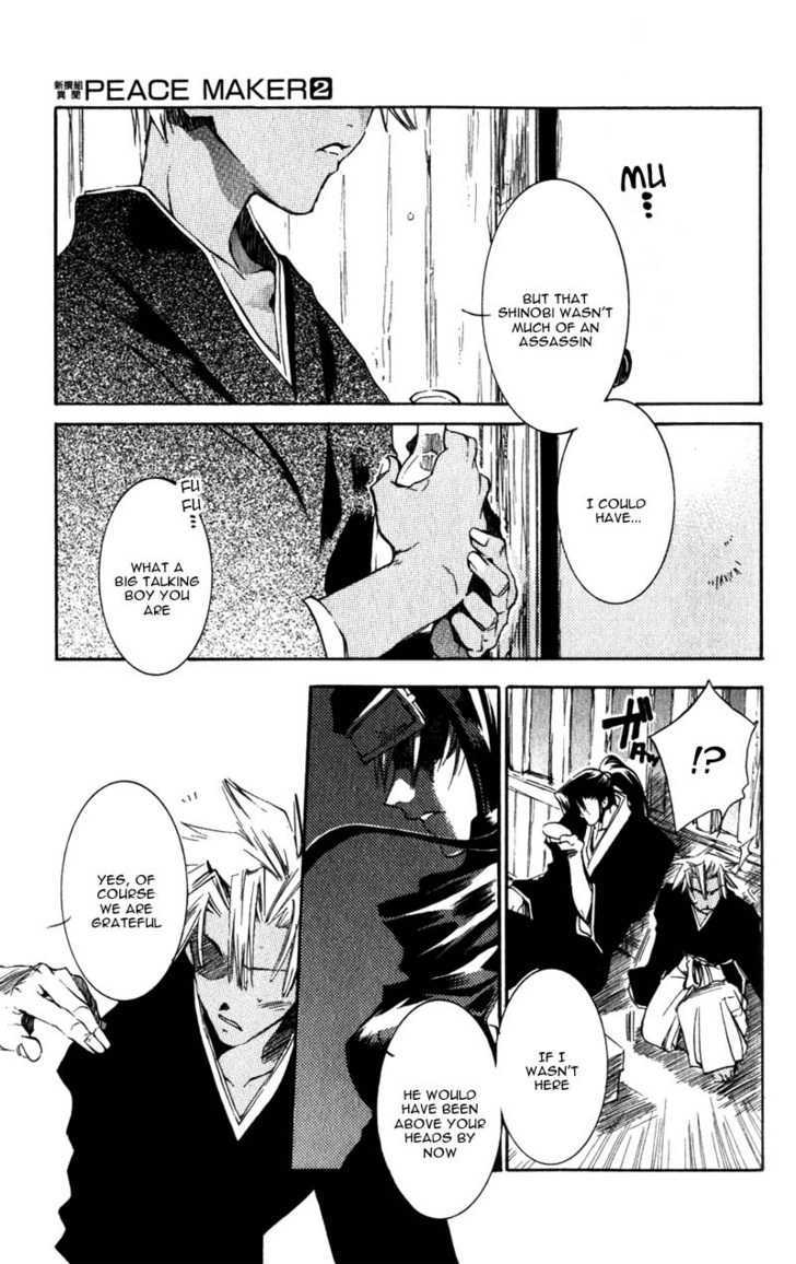 Shinsengumi Imon Peace Maker Chapter 9 page 18 - Chapter 9 : All I've Got To Do