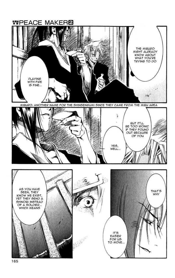 Shinsengumi Imon Peace Maker Chapter 9 page 20 - Chapter 9 : All I've Got To Do