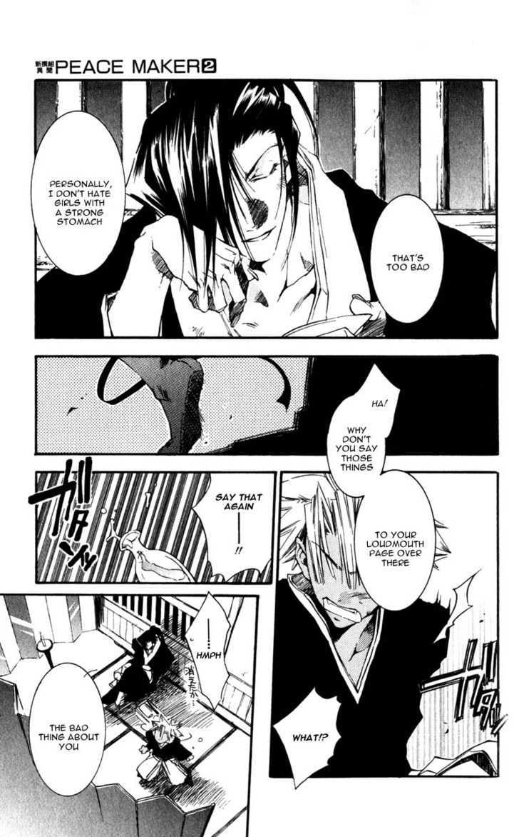 Shinsengumi Imon Peace Maker Chapter 9 page 24 - Chapter 9 : All I've Got To Do