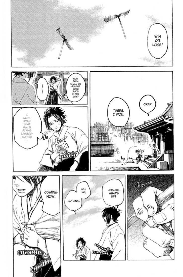 Shinsengumi Jingishou Asagi Chapter 1 page 8 - Chapter 1 : A Song for Bamboo-copter