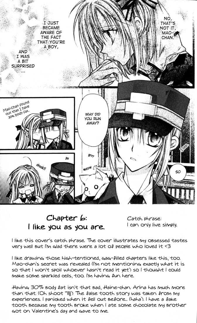 Shinshi Doumei Cross Chapter 6 page 6 - Chapter 6 : I Like You as You Are.