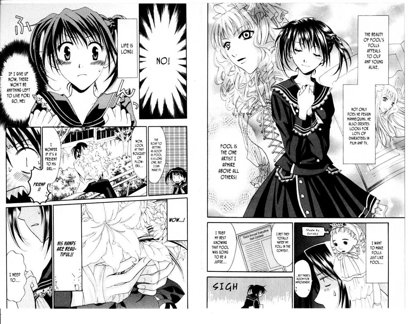 Shinshoku Kiss Chapter 1.0 page 8 - Vol.01 Chapter 0 : Storys 1-4 Exra Ending