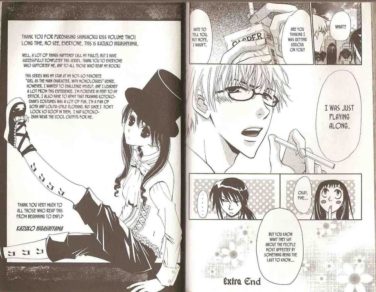 Shinshoku Kiss Chapter 2.0 page 100 - Vol.02 Chapter 0 : End