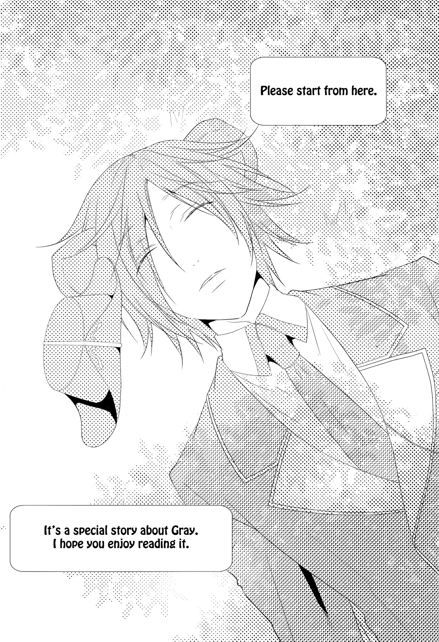 Shinsouban Clover no Kuni no Alice Visual Fanbook Chapter 0.2 page 1 - Chapter 0 v2 : delete