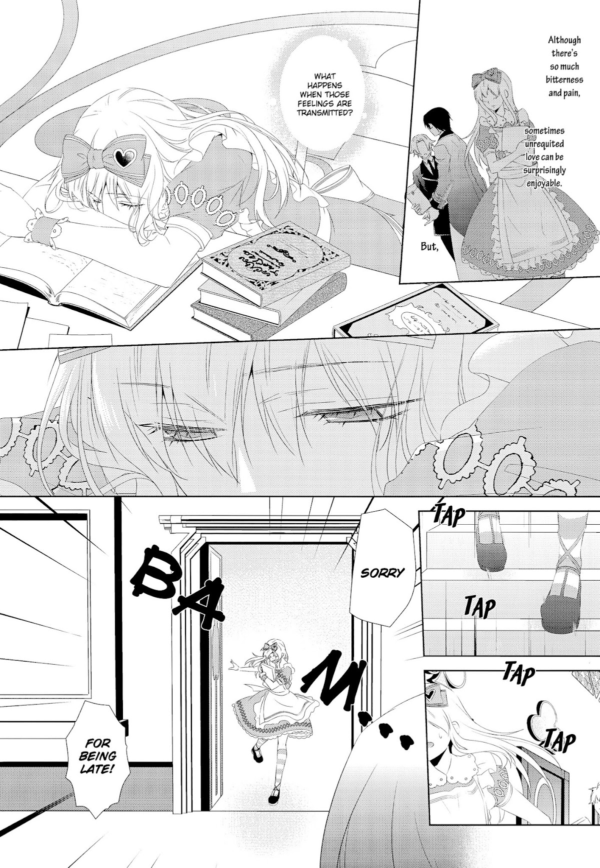 Shinsouban Clover no Kuni no Alice Visual Fanbook Chapter 0.2 page 2 - Chapter 0 v2 : delete