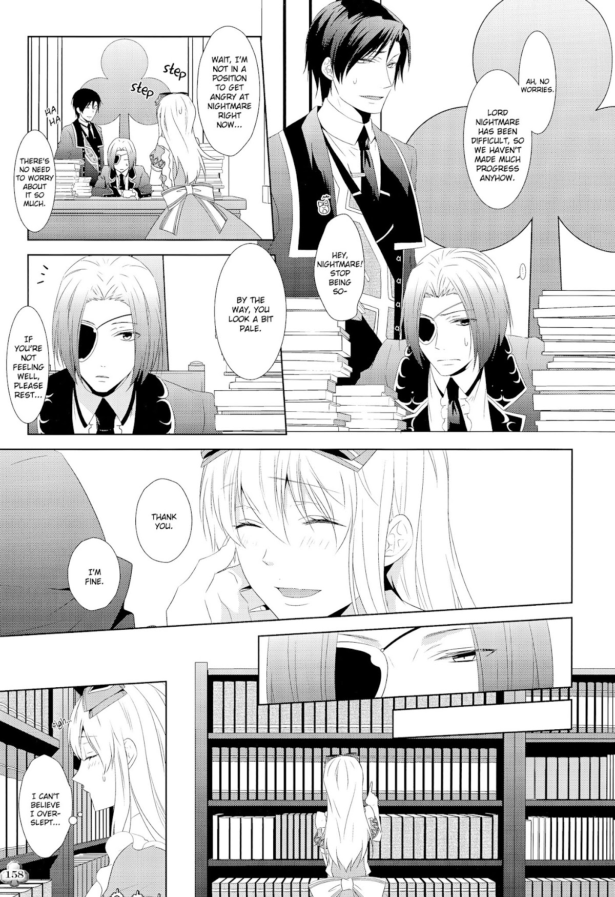 Shinsouban Clover no Kuni no Alice Visual Fanbook Chapter 0.2 page 3 - Chapter 0 v2 : delete