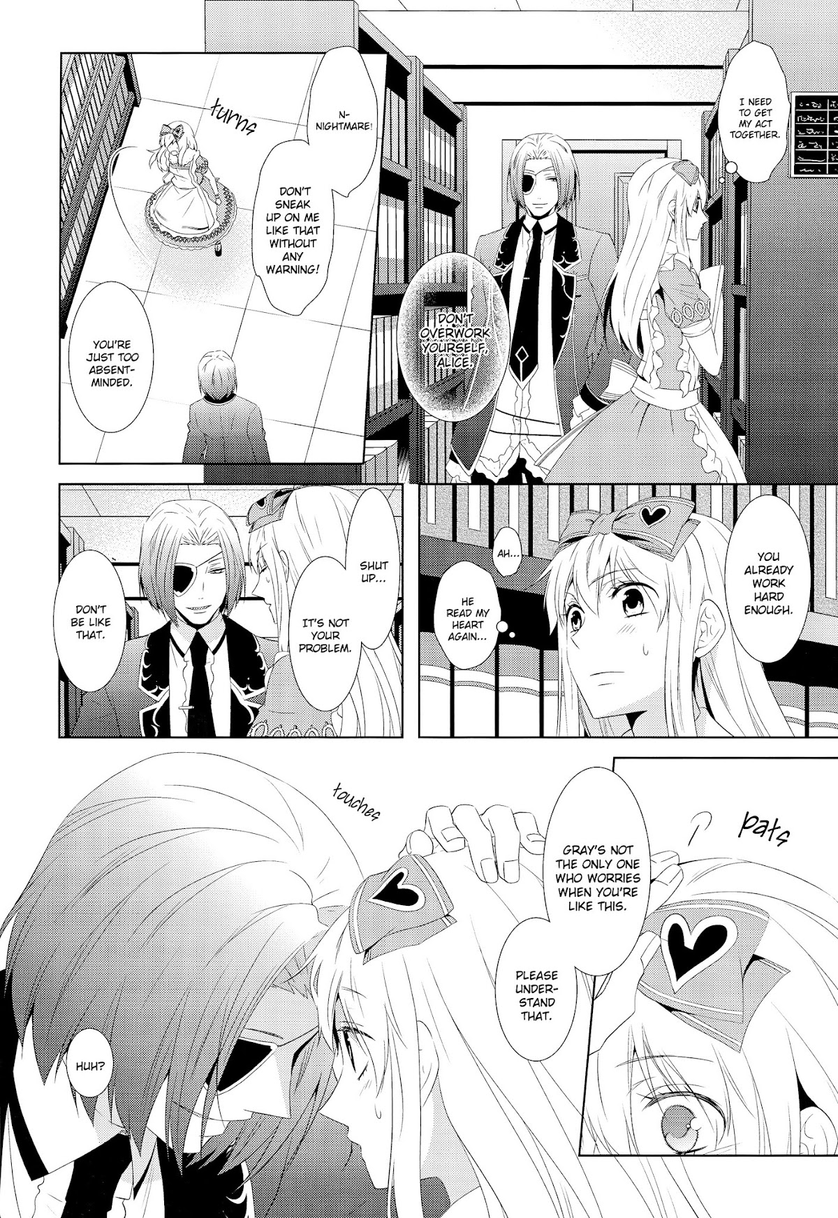Shinsouban Clover no Kuni no Alice Visual Fanbook Chapter 0.2 page 4 - Chapter 0 v2 : delete