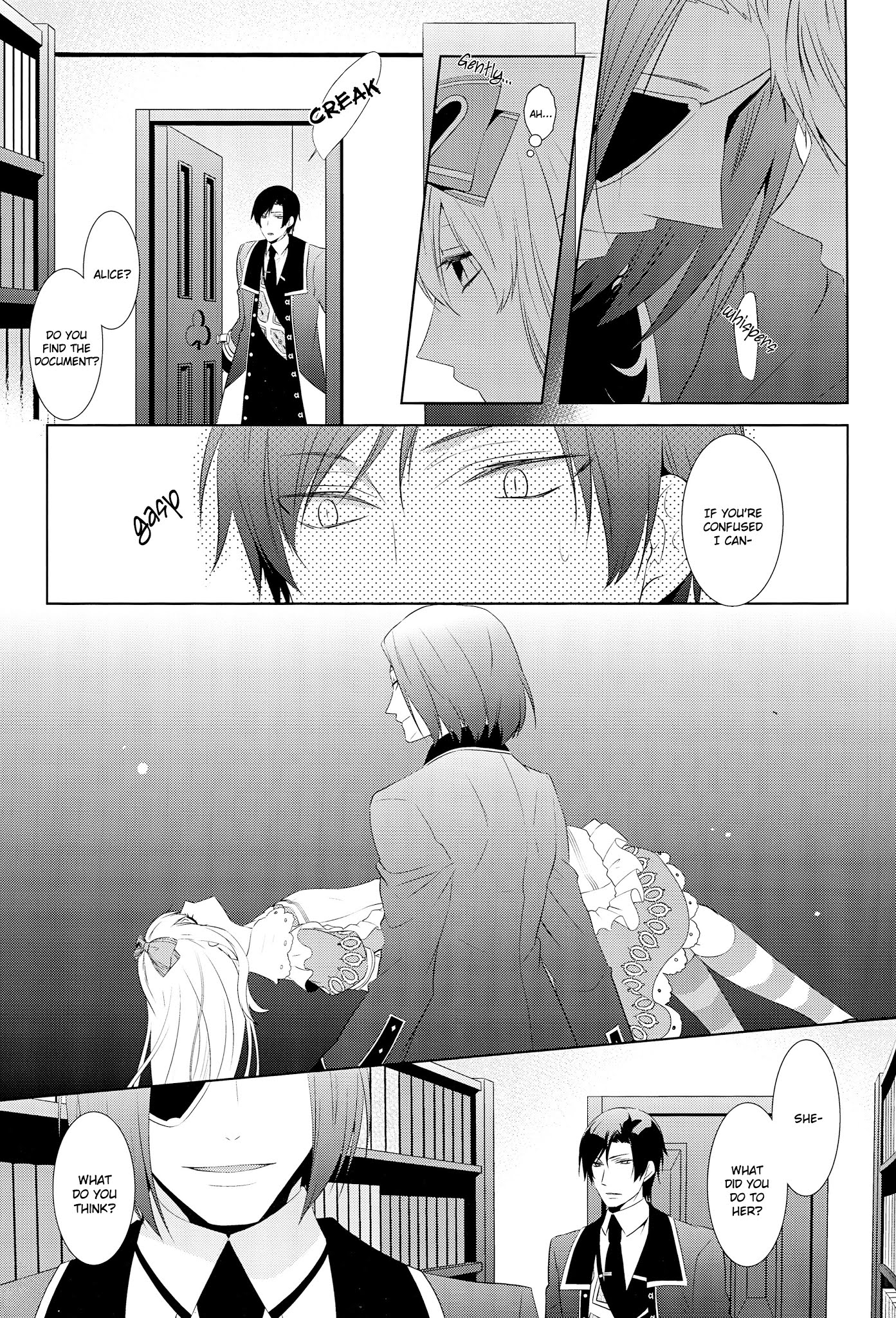 Shinsouban Clover no Kuni no Alice Visual Fanbook Chapter 0.2 page 5 - Chapter 0 v2 : delete
